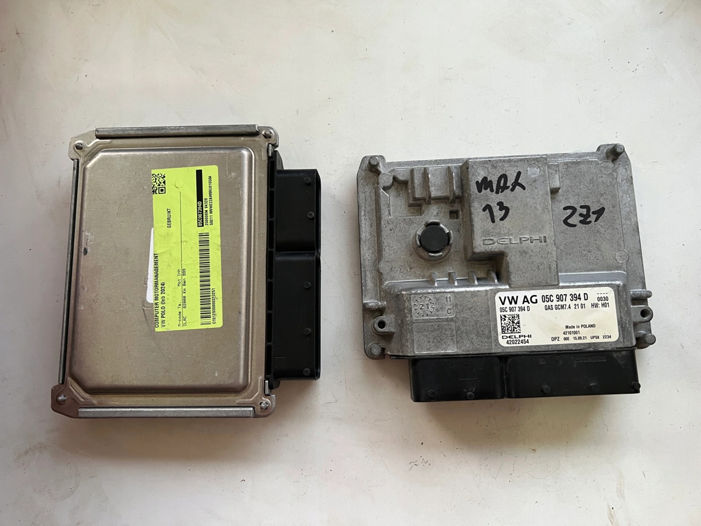 Kopia VW T-CROSS 1.0 TSI DLAA 05C907394D 42022454 42101001 GCM7.4 computer