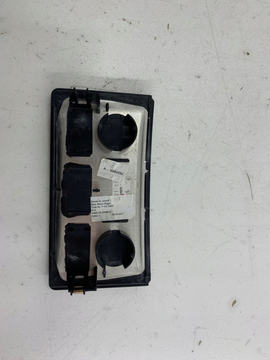 BMW E61 E60 garniture decorative console 7153768