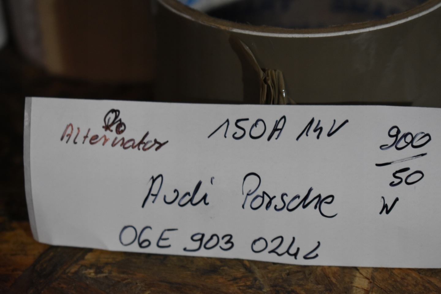 ALTERNATOR VALEO 150A 14V AUDI PORSCHE 1