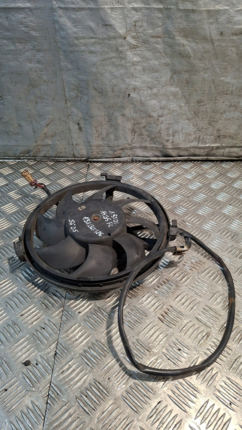 ventilátor chladiče AUDI A4 B5 1.9TDI