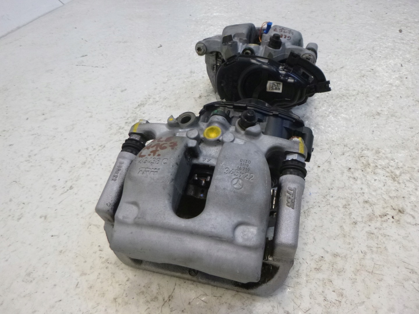 MERCEDES GLE W167 caliper brake calipers rear part P+L