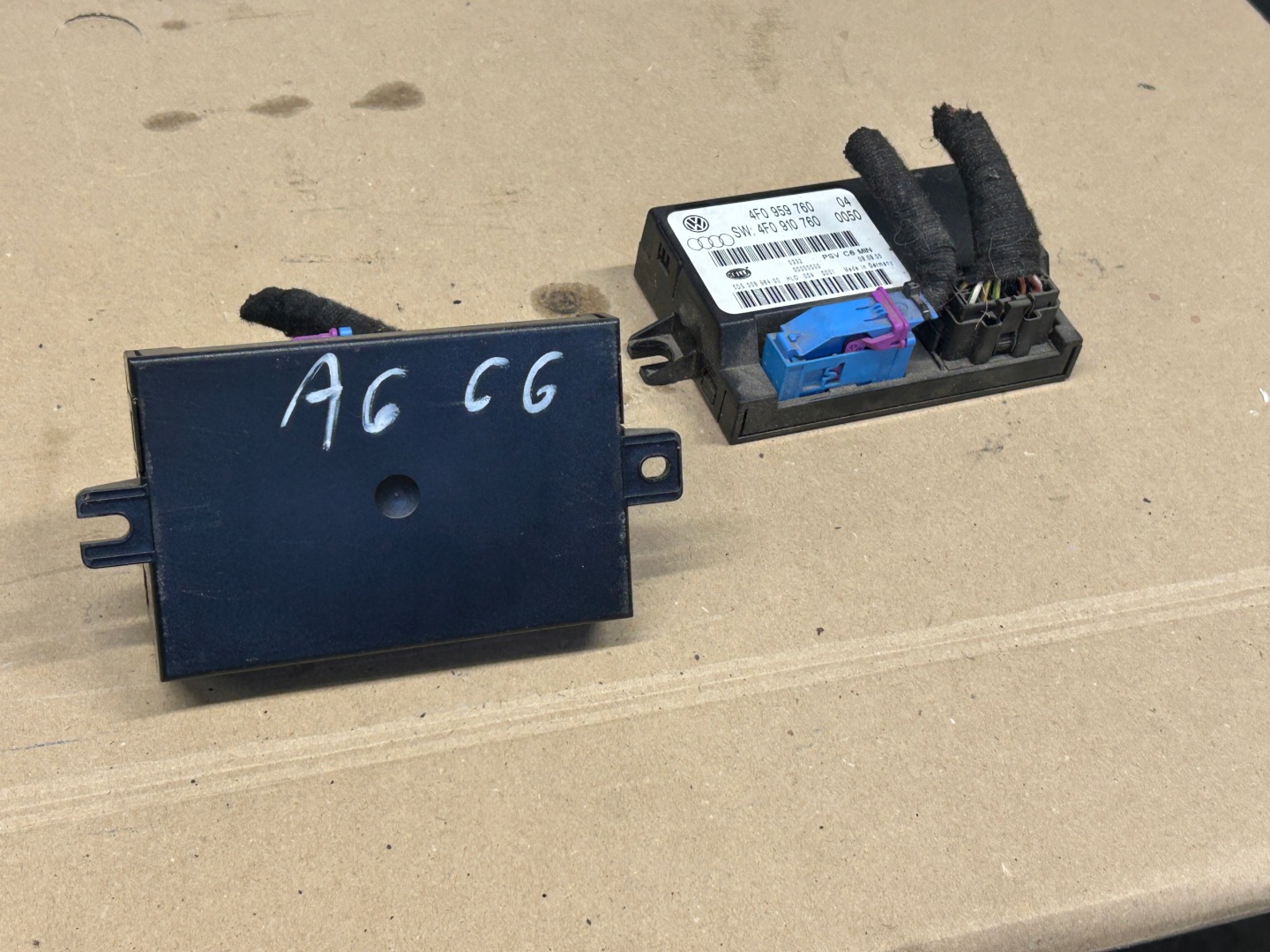 AUDI A6 C6 Bedienteil modul SITZ 4F0959760