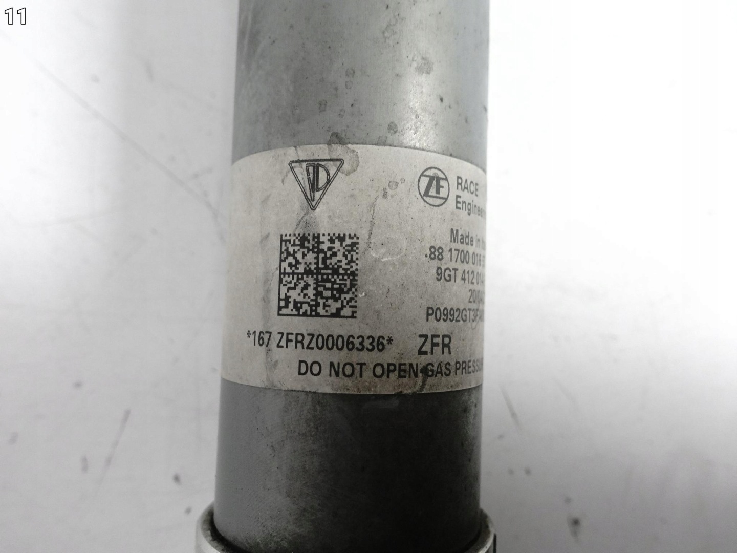 PORSCHE 911 992 GT3 9GT 21-24 shock absorber spring red right front
