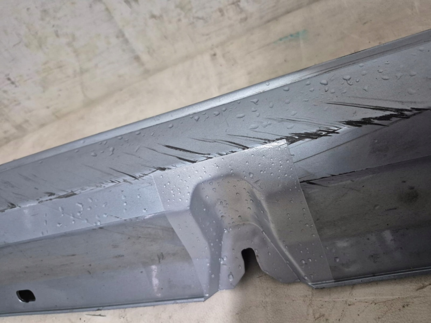 MERCEDES C-KLASA W205 COUPE AMG 15-21 threshold left moulding threshold left