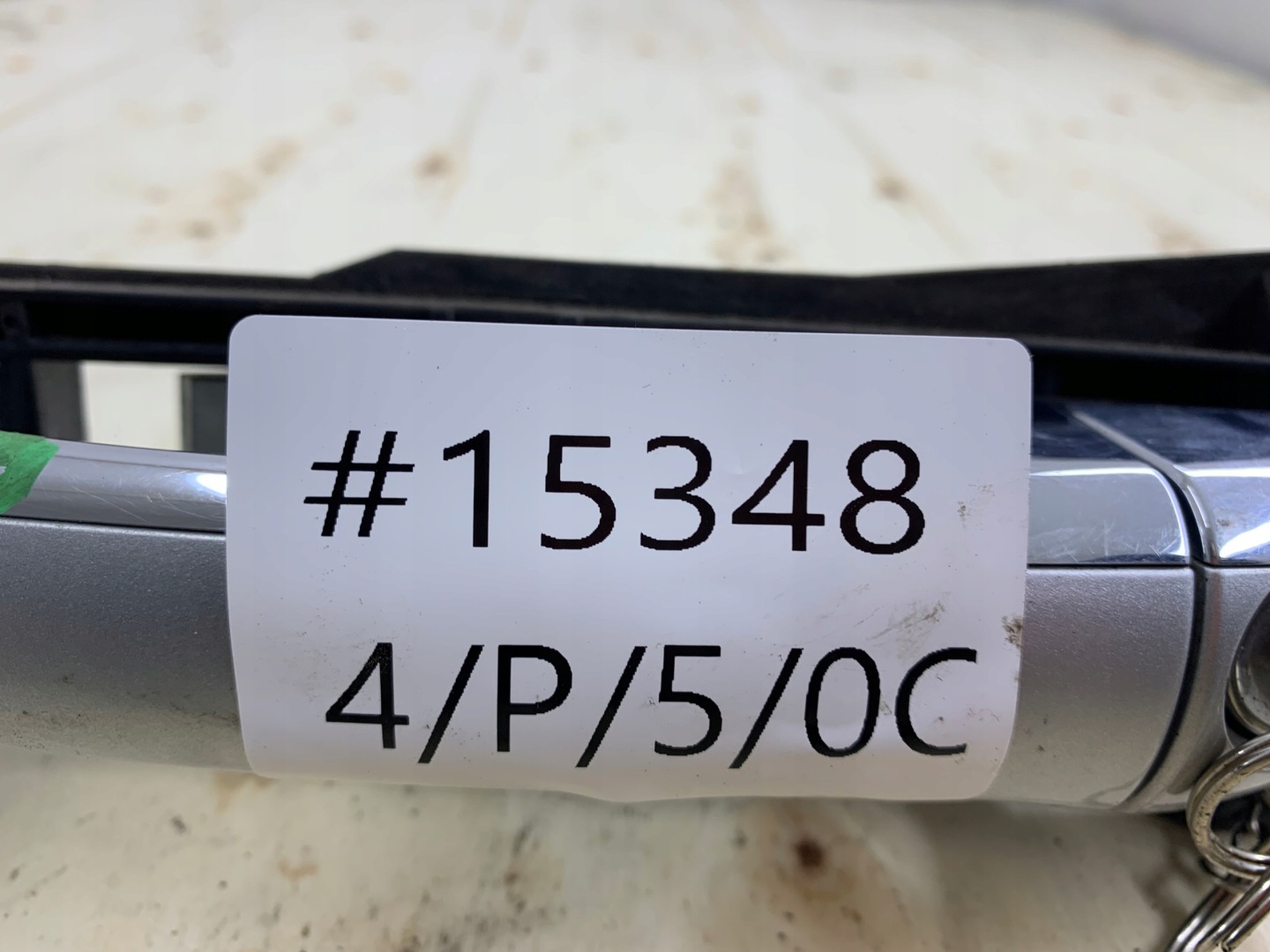 MERCEDES W203 handle exterior left rear part 744