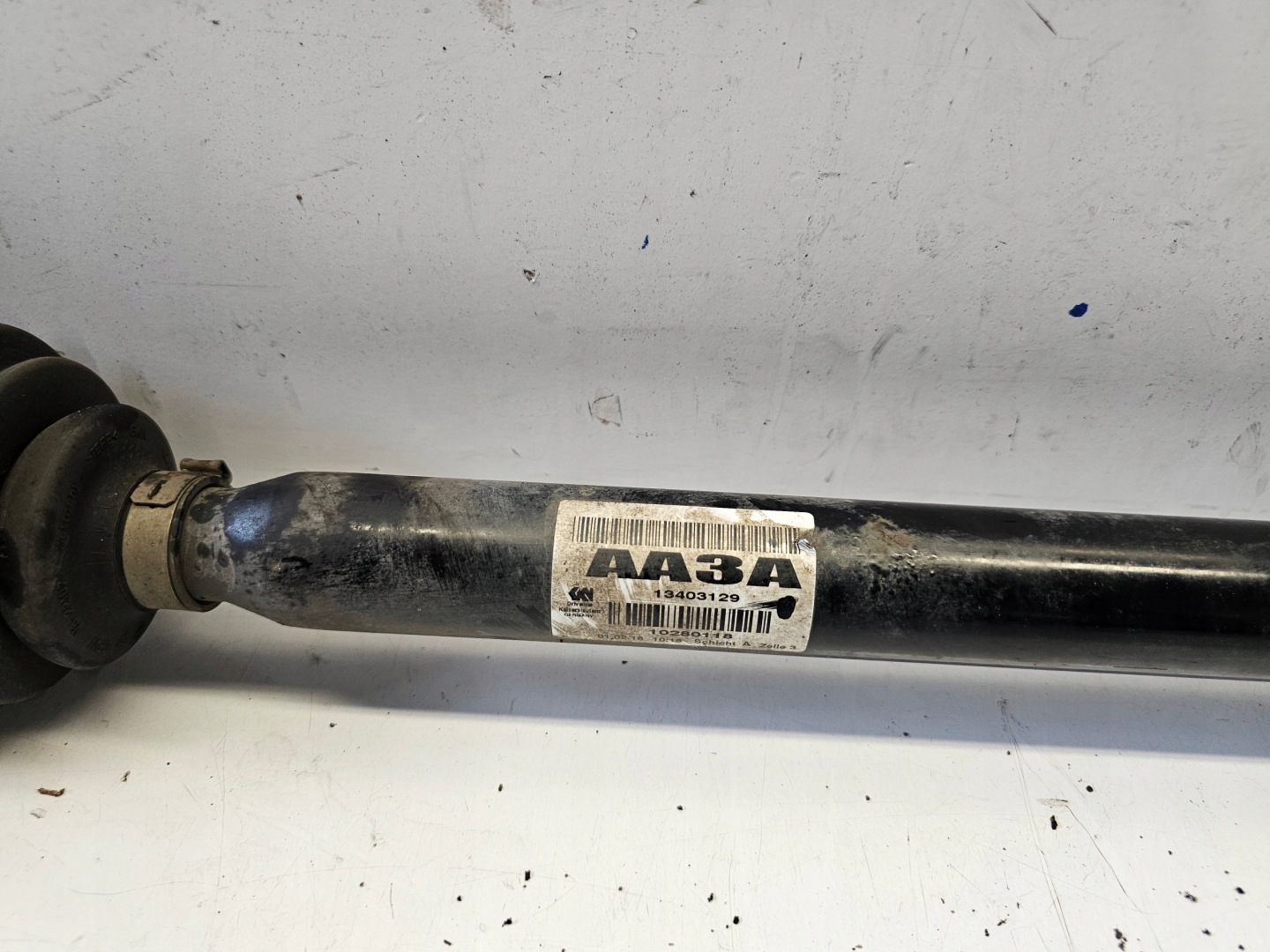 OPEL ASTRA K 5 V semi-axis right long 13403129 AA3A M32 1.6CDTI
