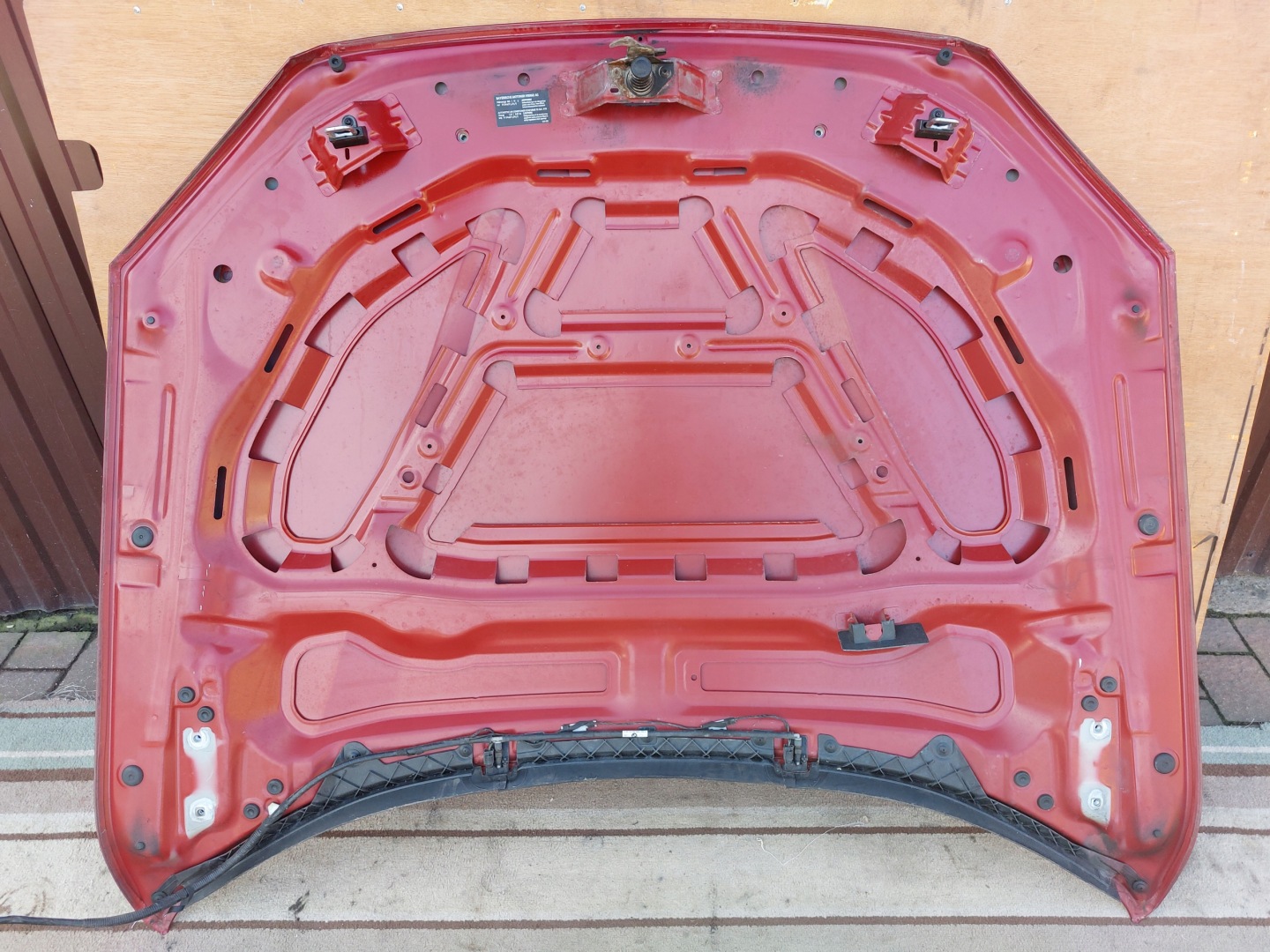 cofano BMW X1 E84 bordeaux A82 12r