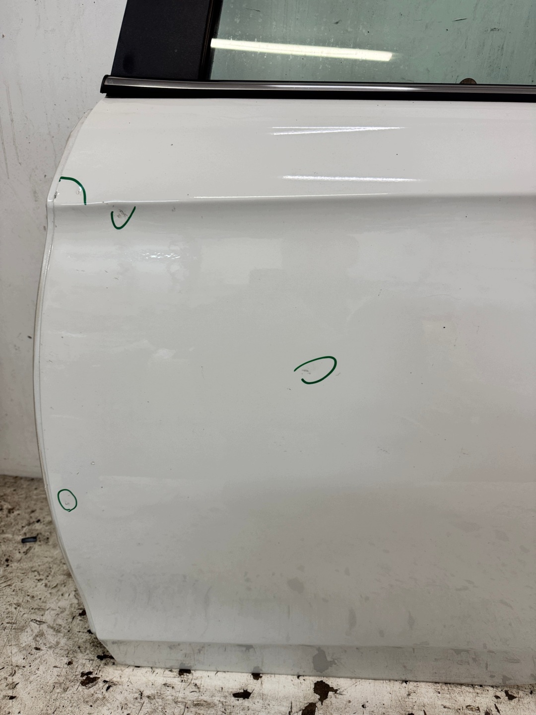 OPEL CORSA E door left rear. left rear part BIALE Z40R