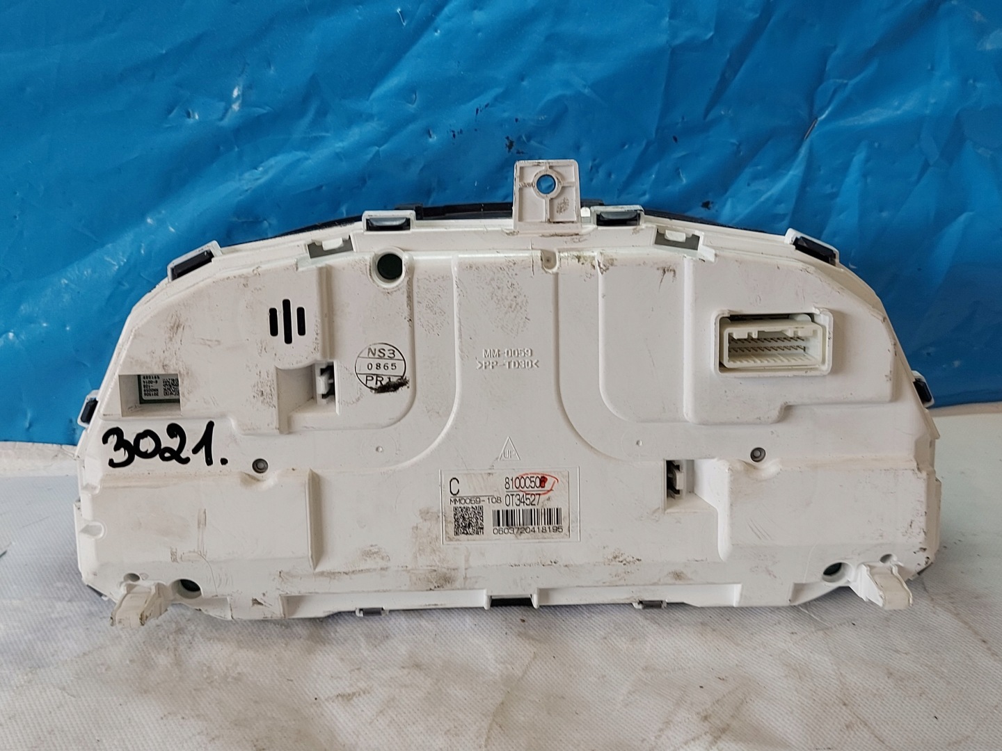 dials clock MITSUBISHI OUTLANDER III GG 2.0 8100C506
