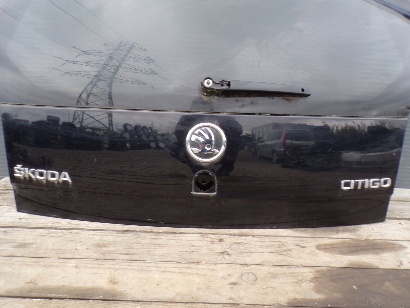 trunk door boot rear SKODA CITYGO colour LC9X