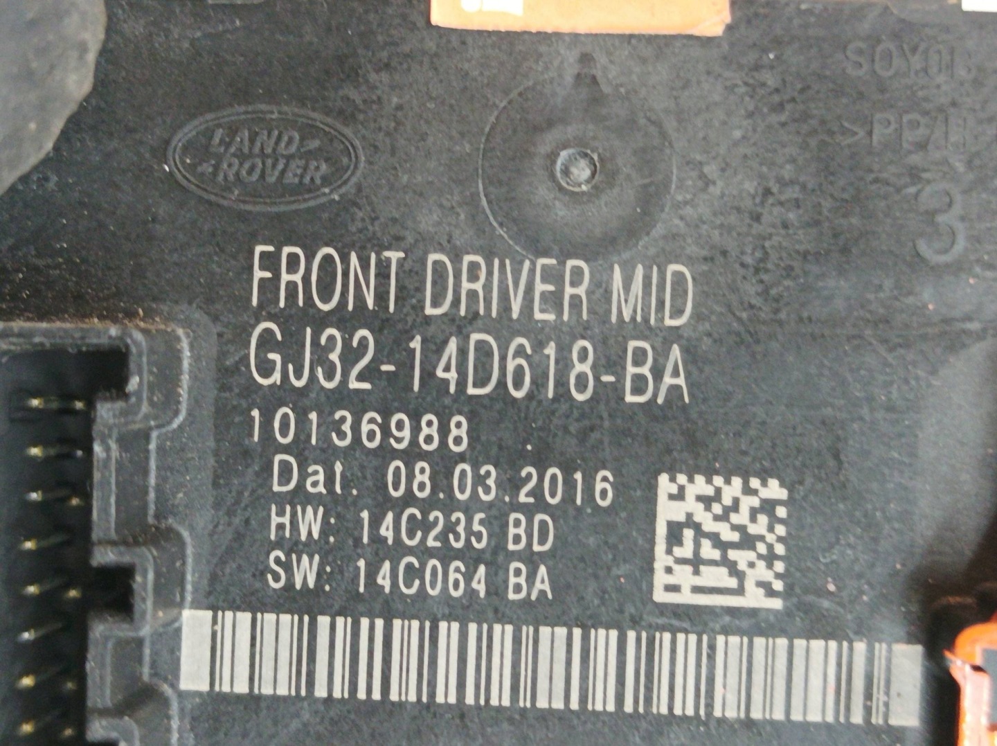 module door left front GJ32-14D618-BA Land Rover Range Rover Sport II