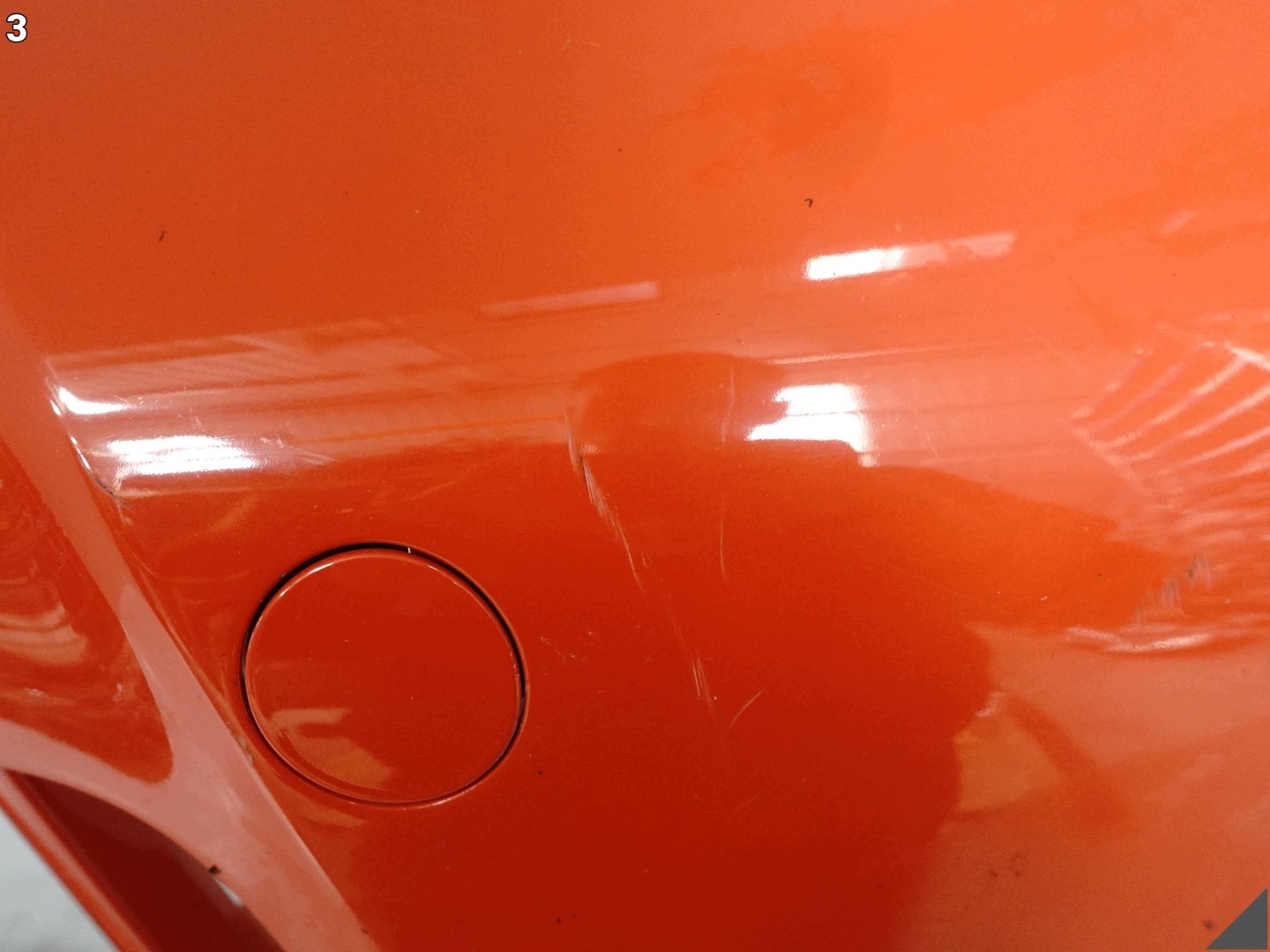 PORSCHE 991 991.1 GT3 RS GT3RS MK1 15-17 bumper BUMPER front (washers)