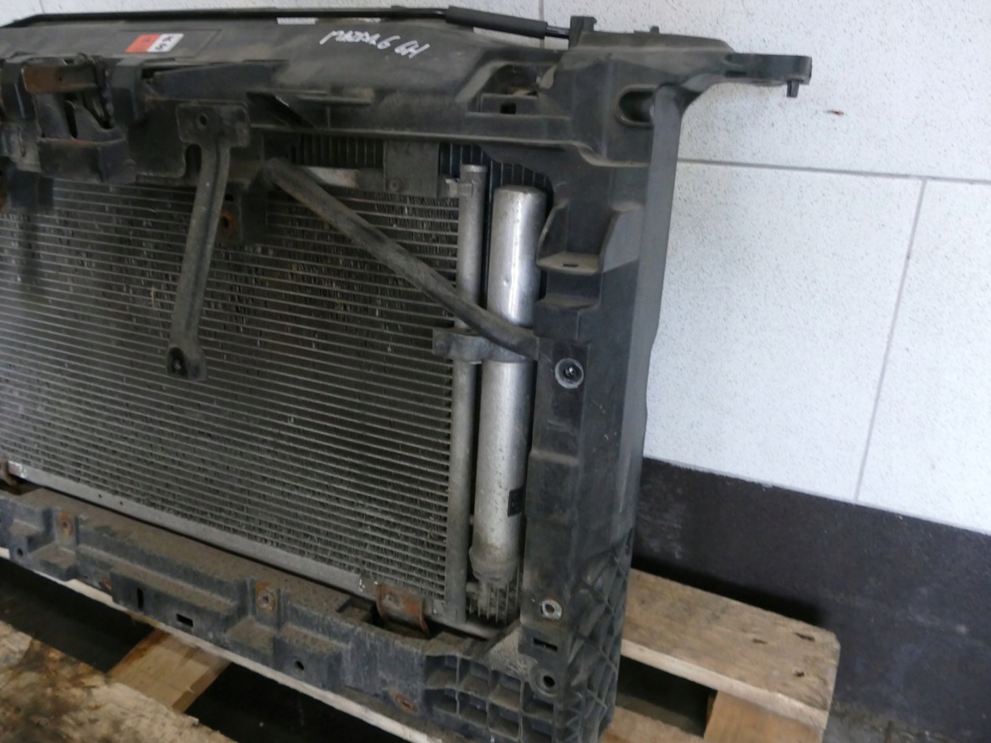 MAZDA 6 GH 2.2 MZR-CD support panel for radiators fan radiator