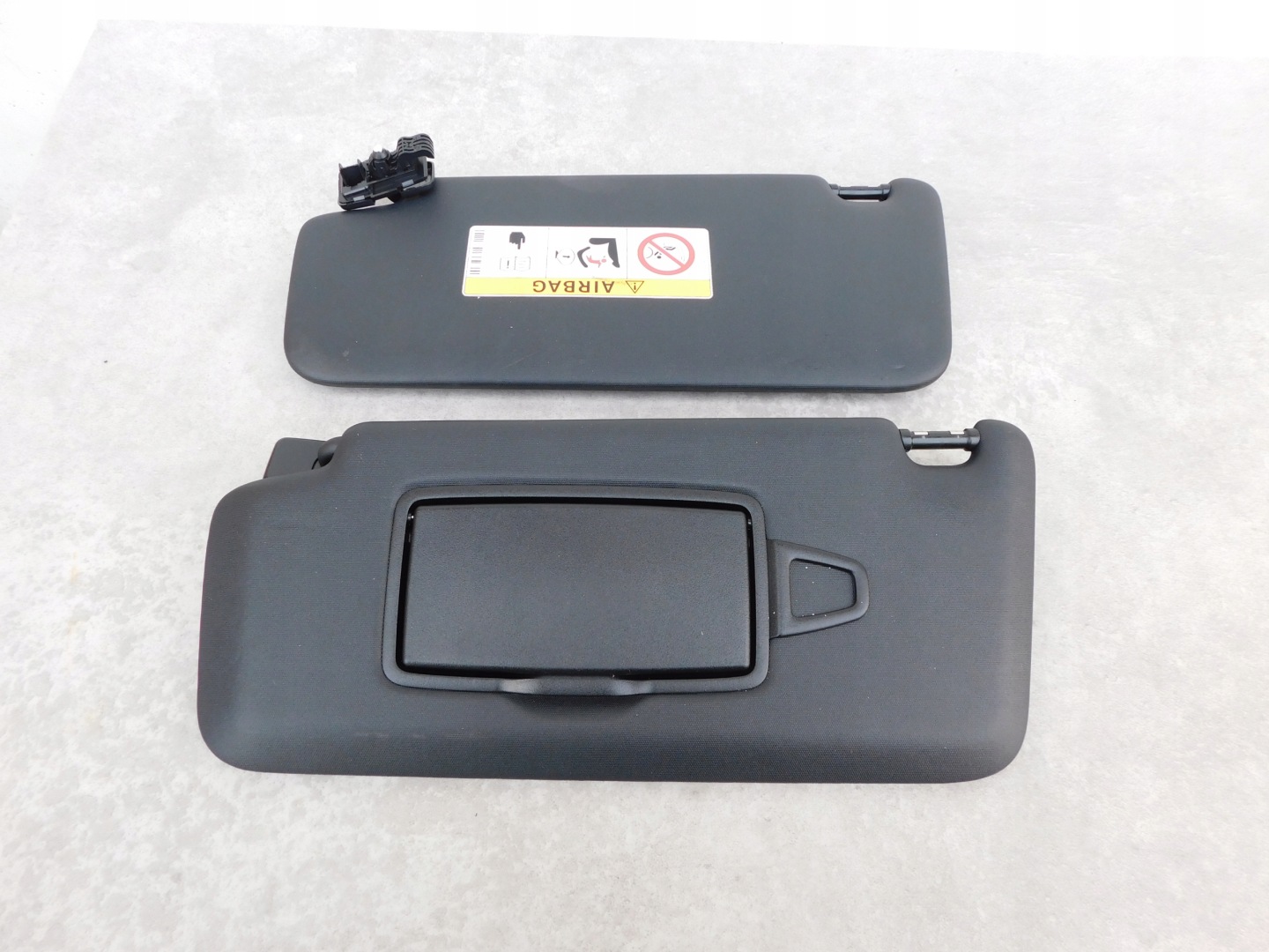 Mercedes GLC visors sloneczne covers przeciwsloneczne komplet original