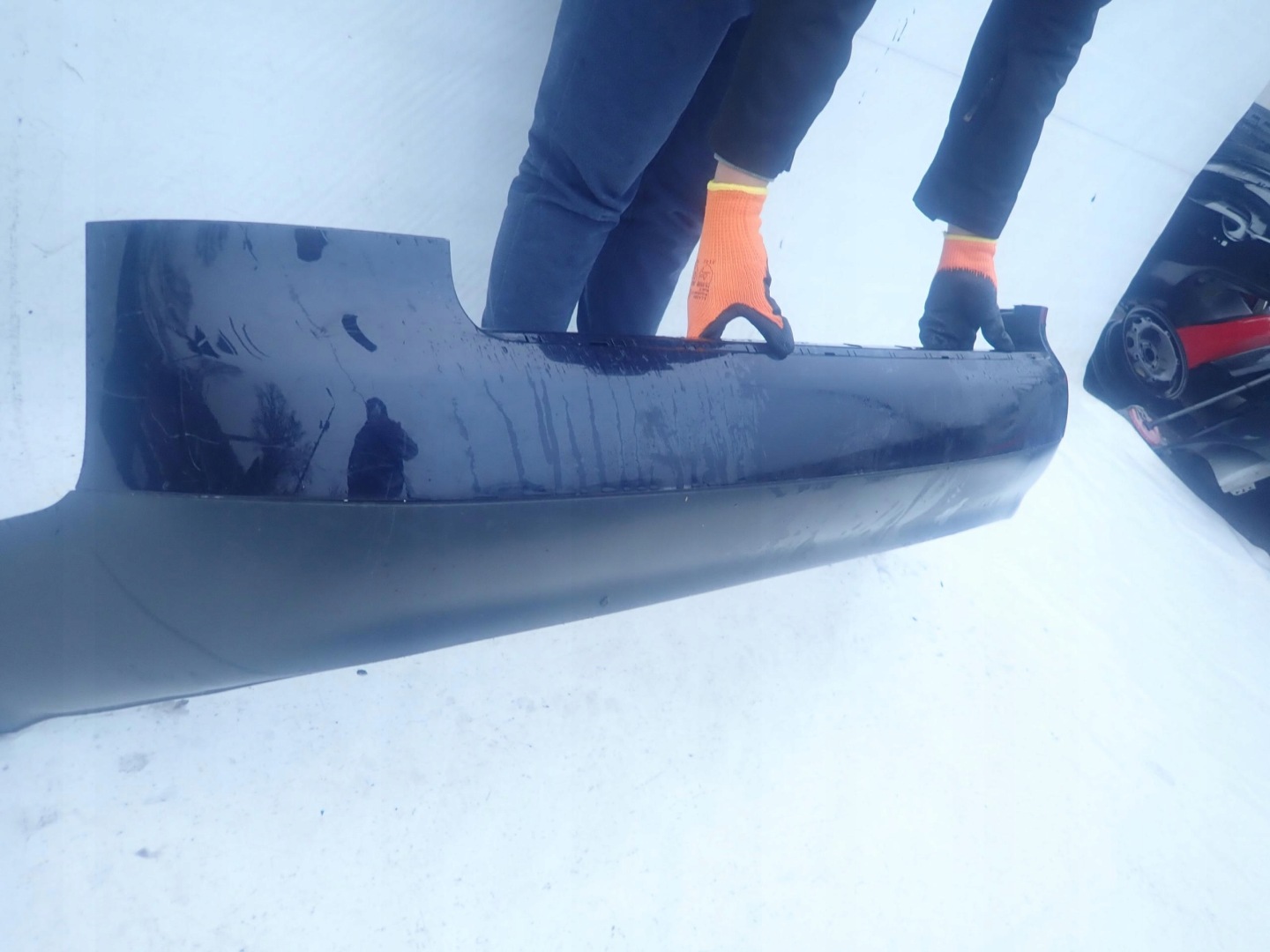 AUDI A4 B6 00-04 MALYSZ KOMBI bumper rear part DIESEL