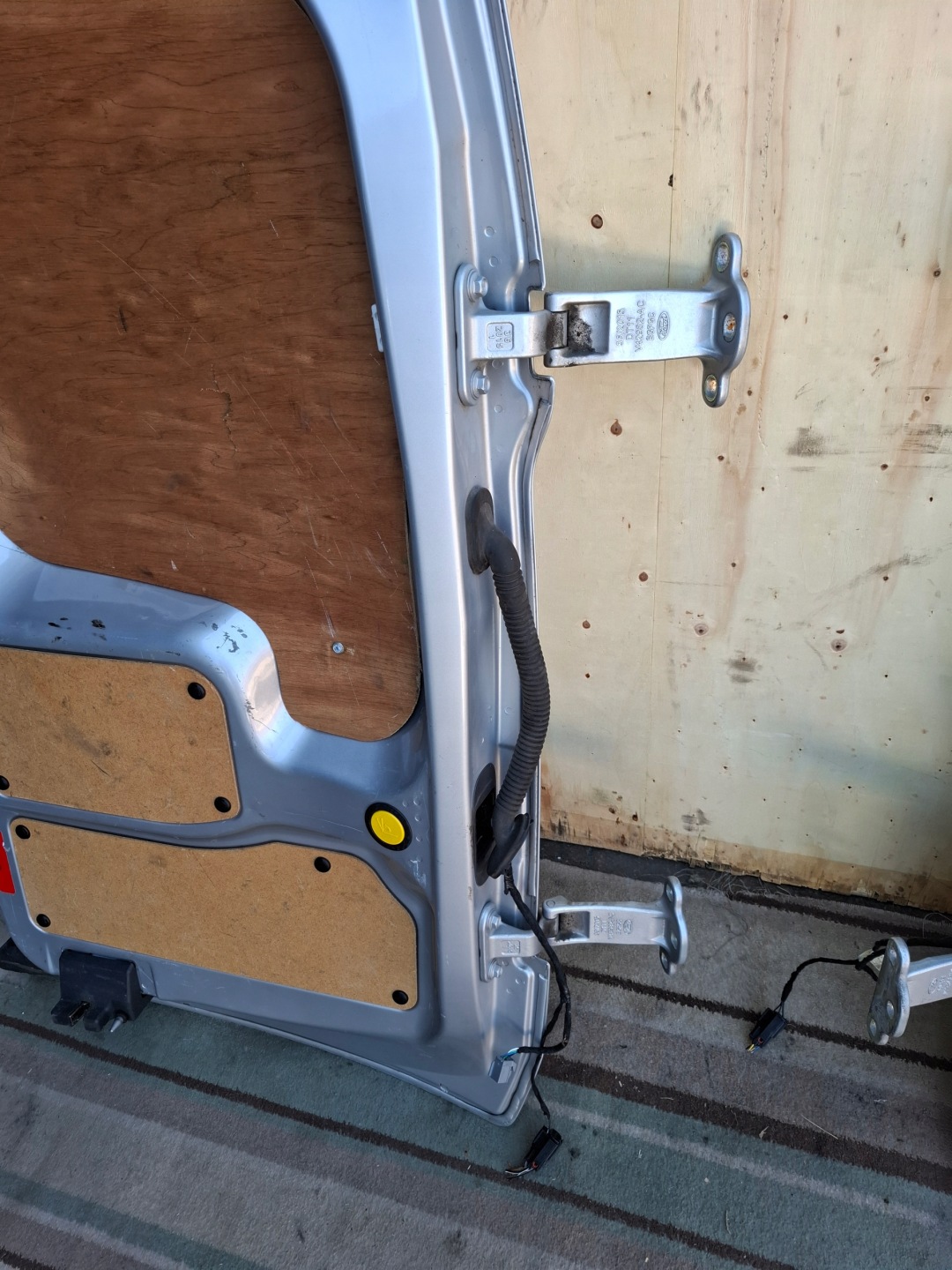 door rear part FORD TRANSIT CONNECT MK2 15r silver
