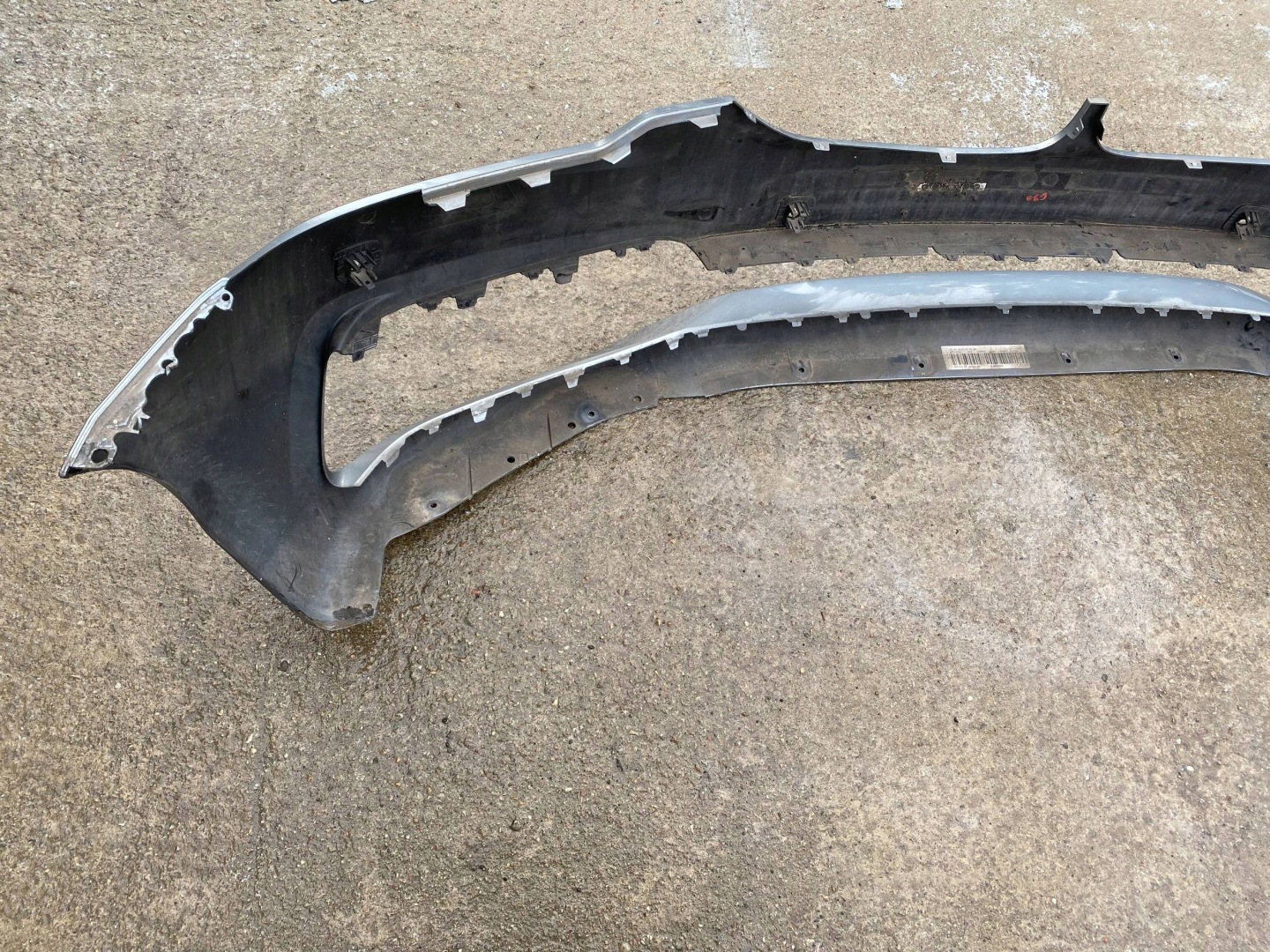 BMW 5 G30 G31 bumper front SKORUPA PDC BLUESTONE