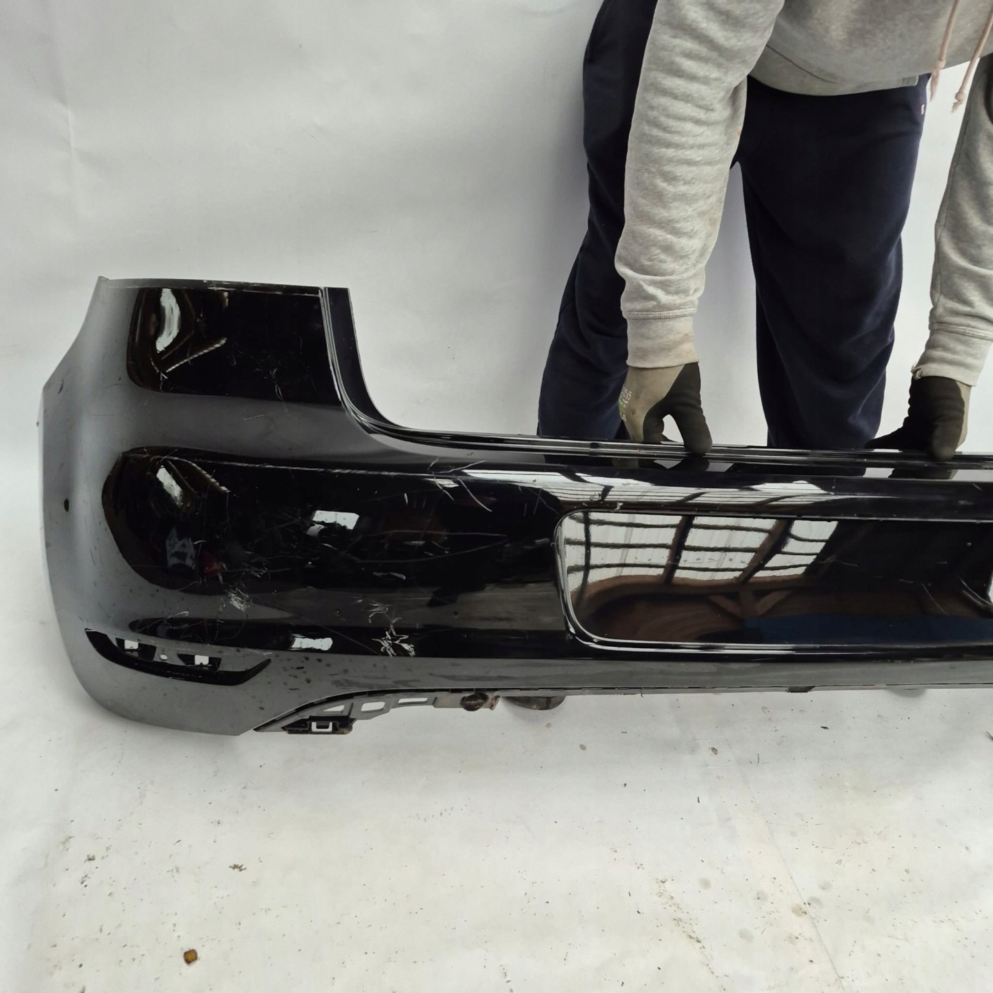 VW GOLF 6 VI HB 08- bumper rear part rear