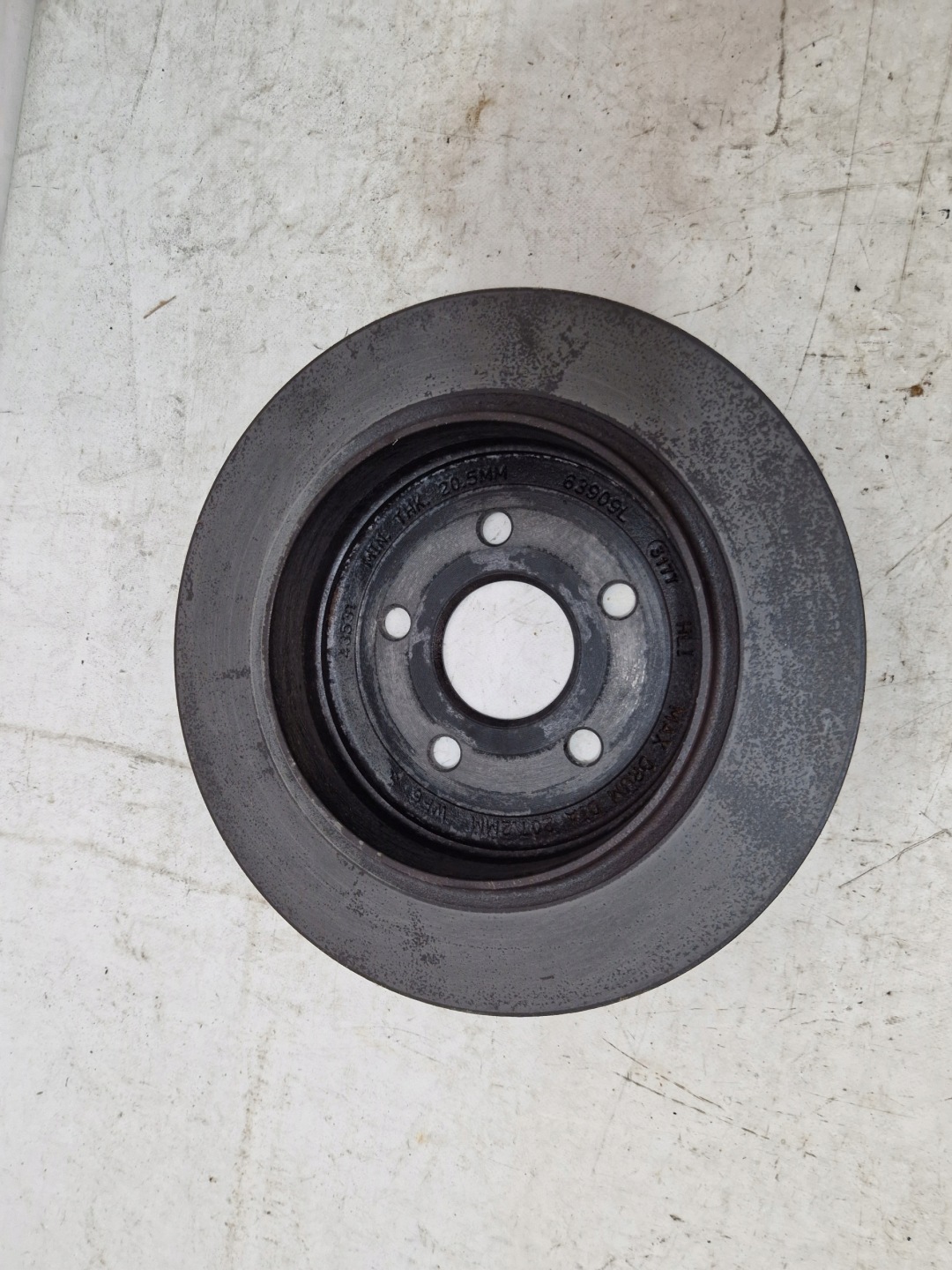 DODE DURANGO II 2015 JEEP GRAND CHEROKEE IV WK2 Bremsscheibe Brems- heck 330MM
