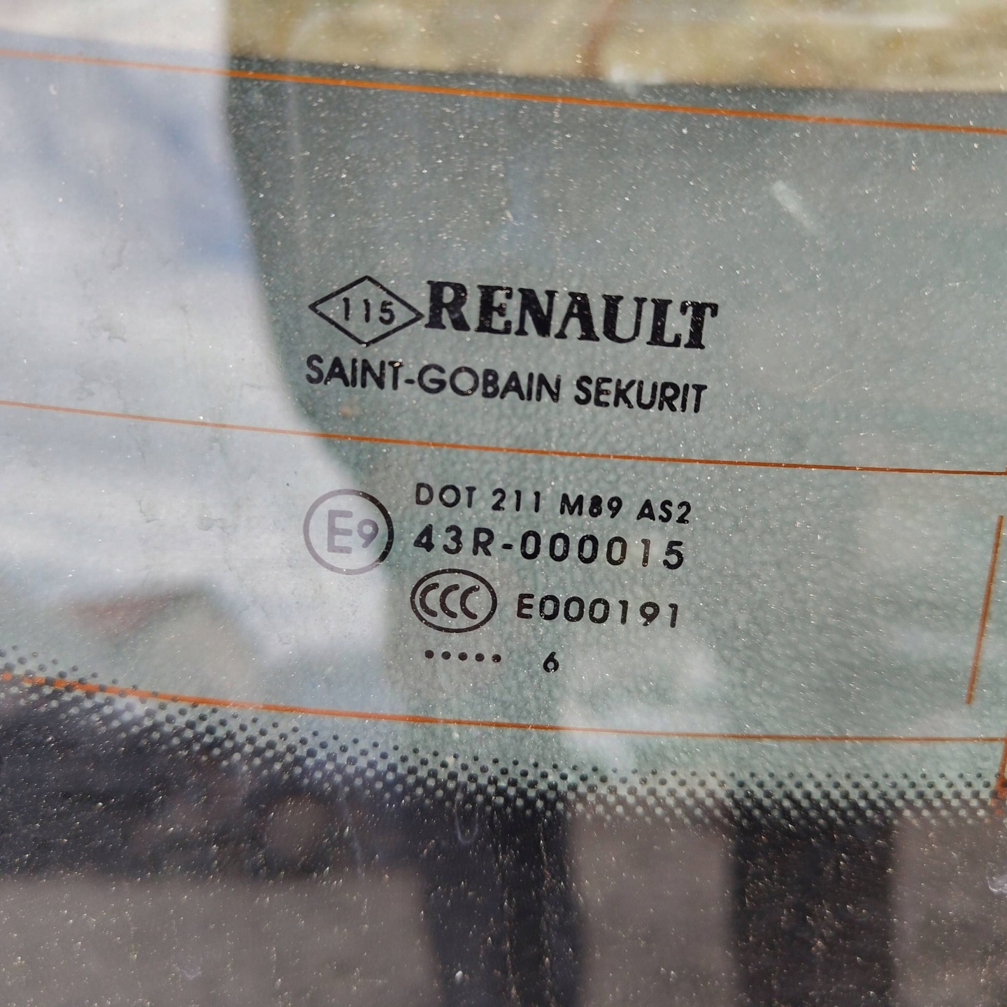 trunk door boot Renault Megane IV HB