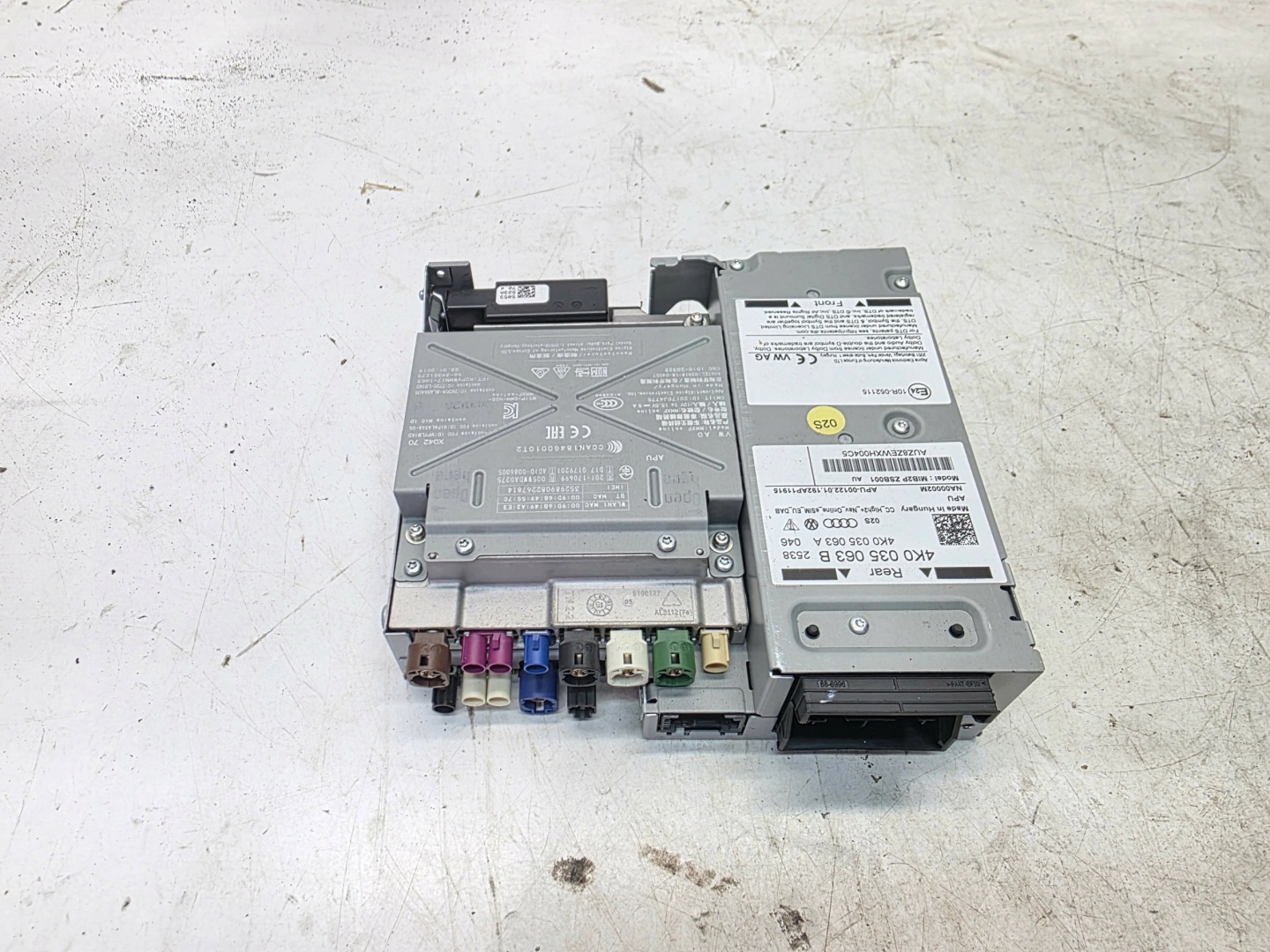 JEDNOSTKA CENTRALNA MIB AUDI A6 C8 A7 4K 4K0035063B Originale