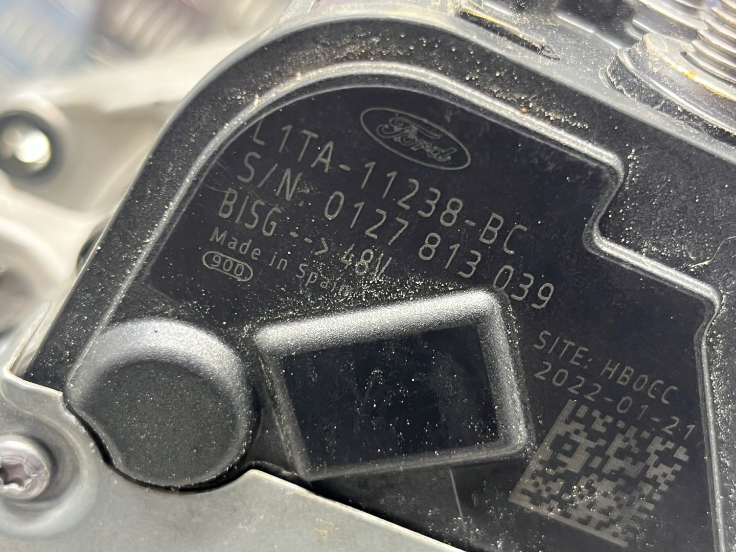 ALTERNATOR FORD PUMA 2 2019 L1TA-11238-BC 1.0 B