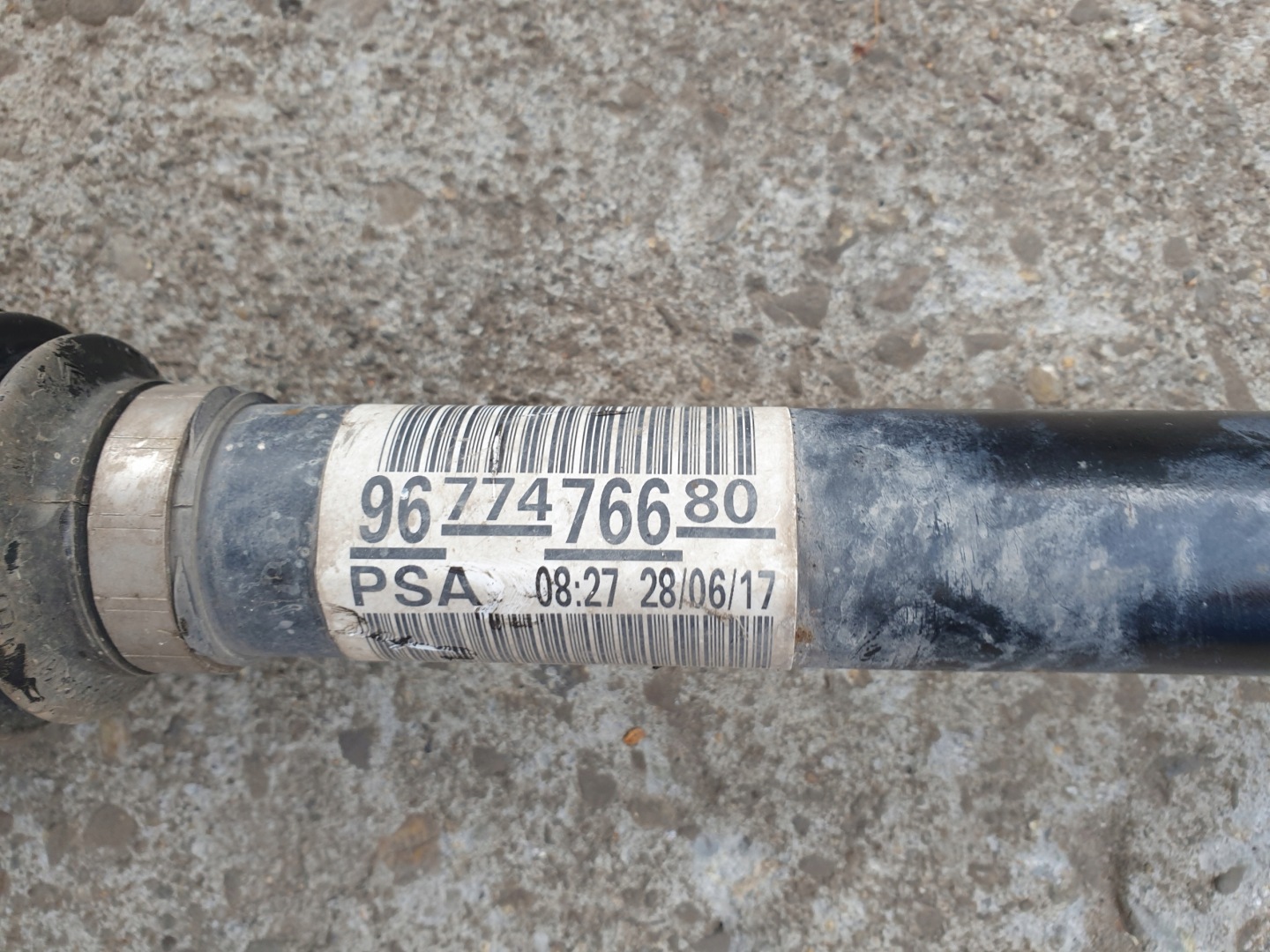 semi-axis right CITROEN C3 III 2016- 1.2 VTI 9677476680