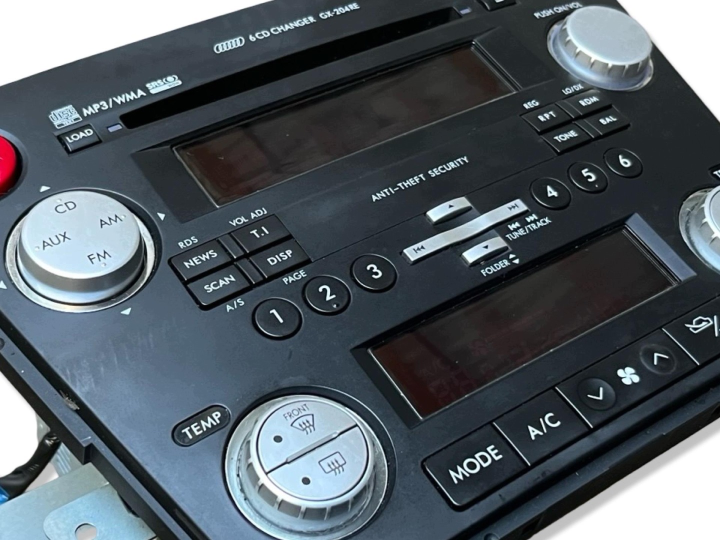 Radio auto Subaru Outback 3 facelift BP 2007 86201AG350