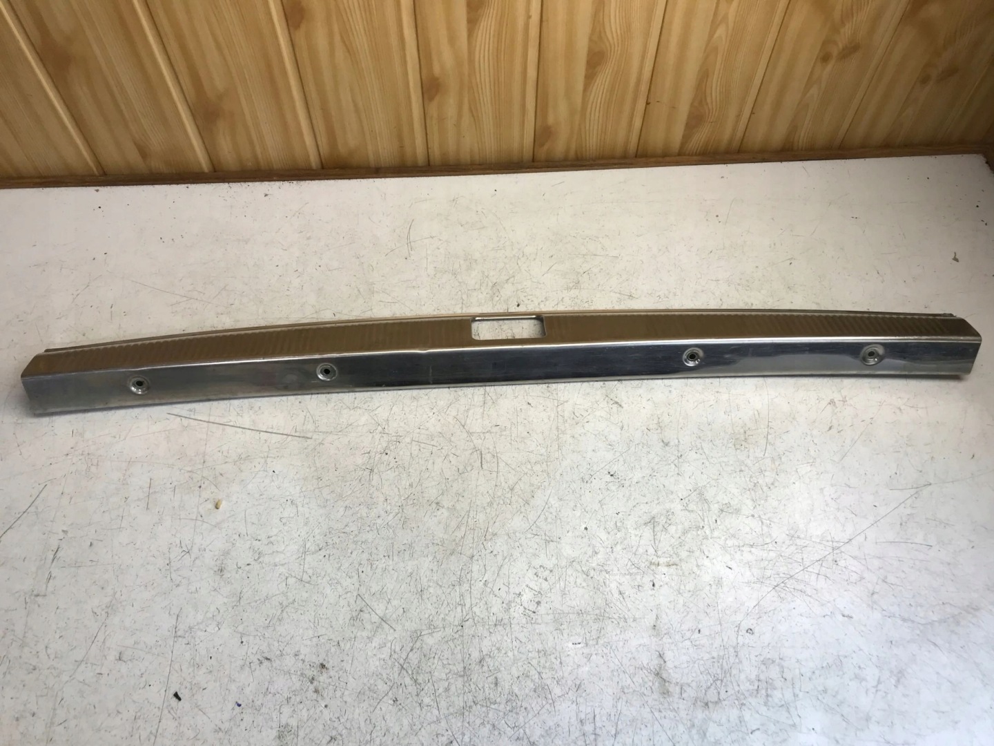 threshold cap moulding CHROM boot AUDI A6 C5 4B9864483A
