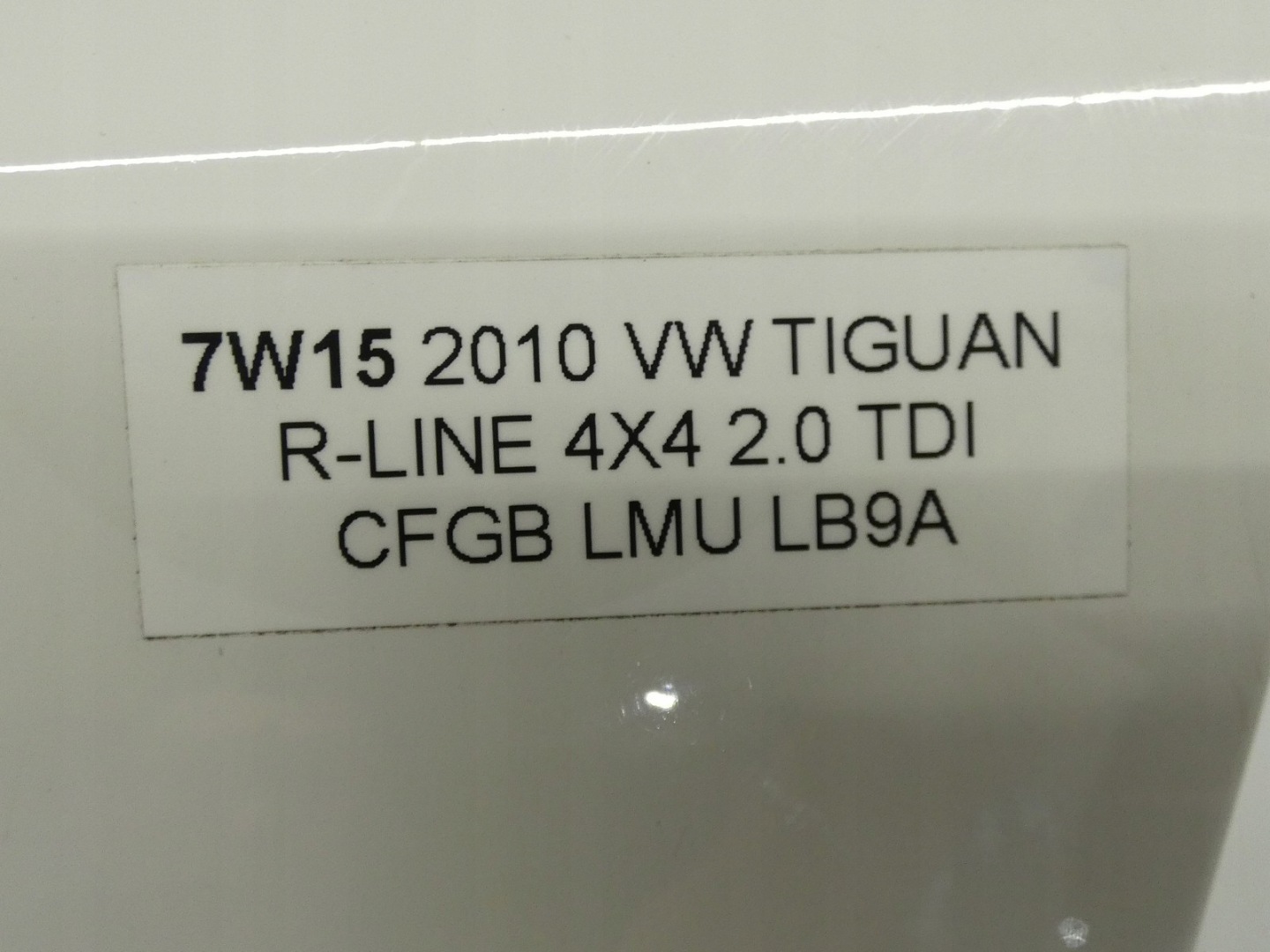 door left front left front VW TIGUAN and 5N 07-16R LB9A
