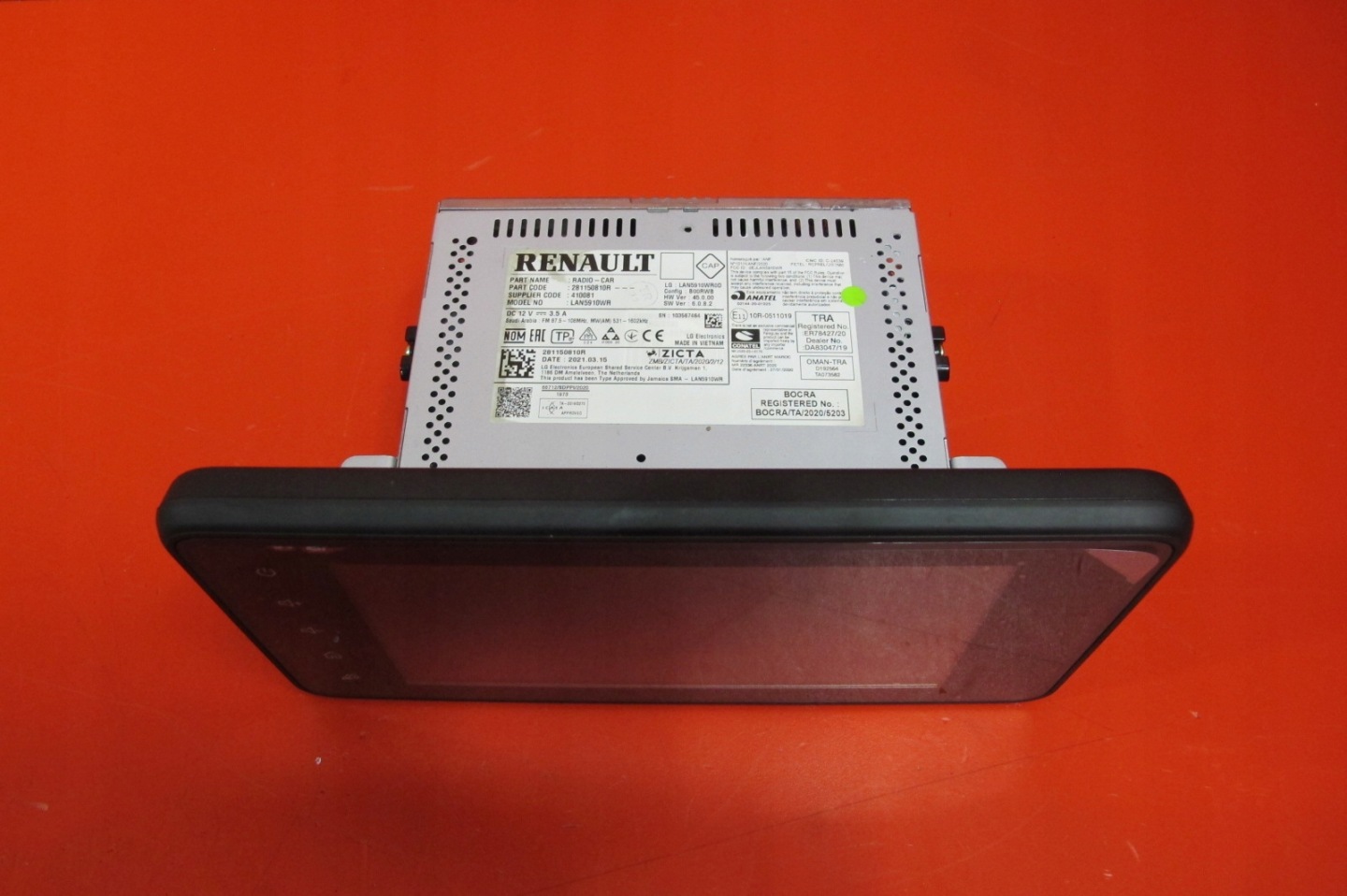 DACIA SANDERO III STEPWAY 21- RADIO navigation display 281150810R