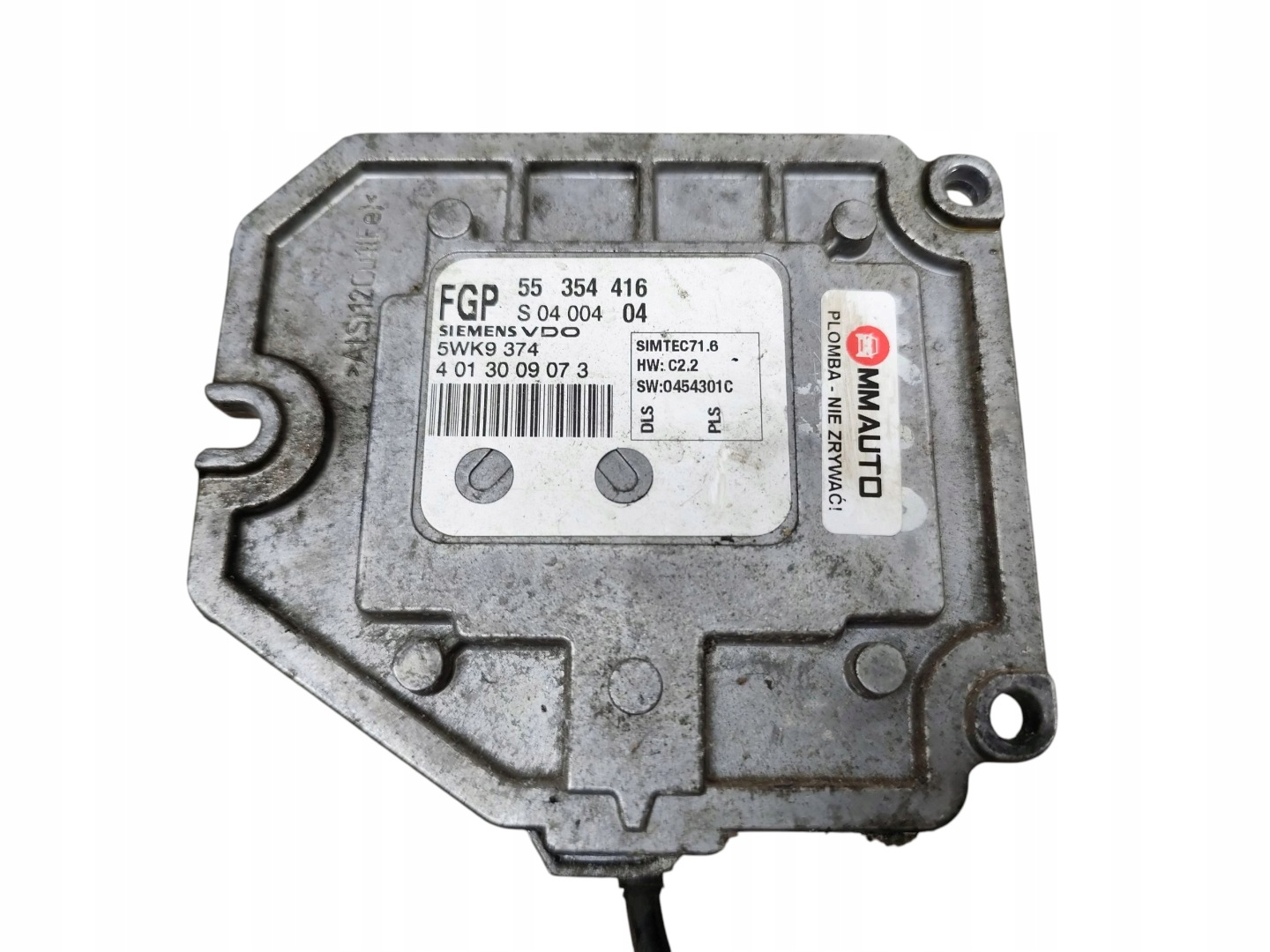 computer Motore OPEL VECTRA C 1.8 16V 122KM Z18XE 55354416