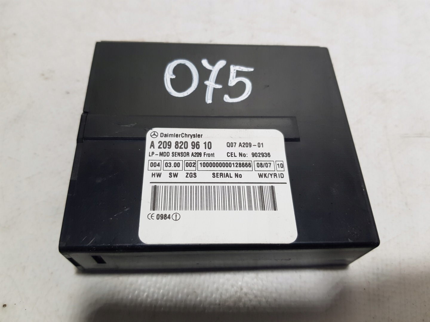 modulo Centralina MERCEDES CLK W209 2098209610