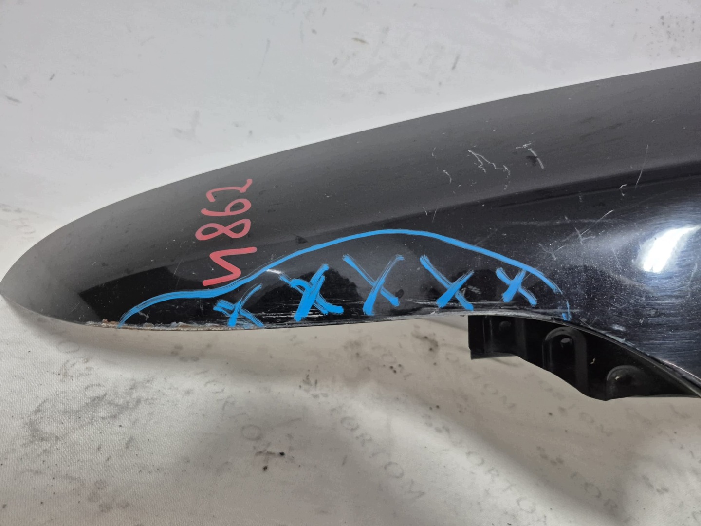 SKODA SUPERB II 2 08-13 fender front front left