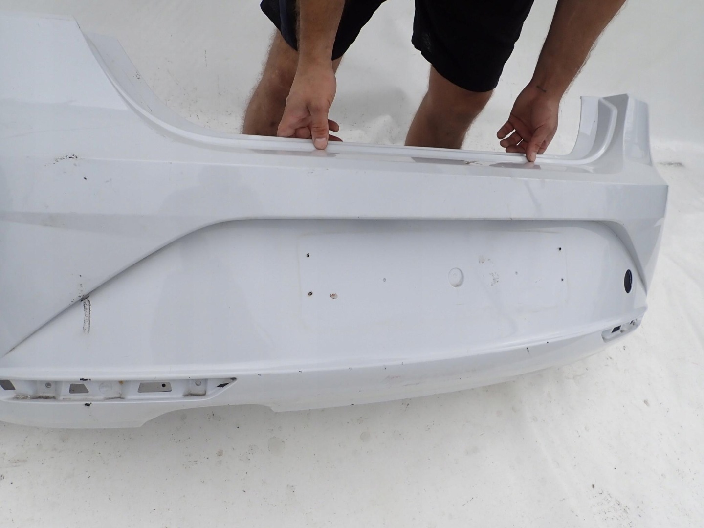 SEAT LEON II LIFT 09-12 bumper rear part rear