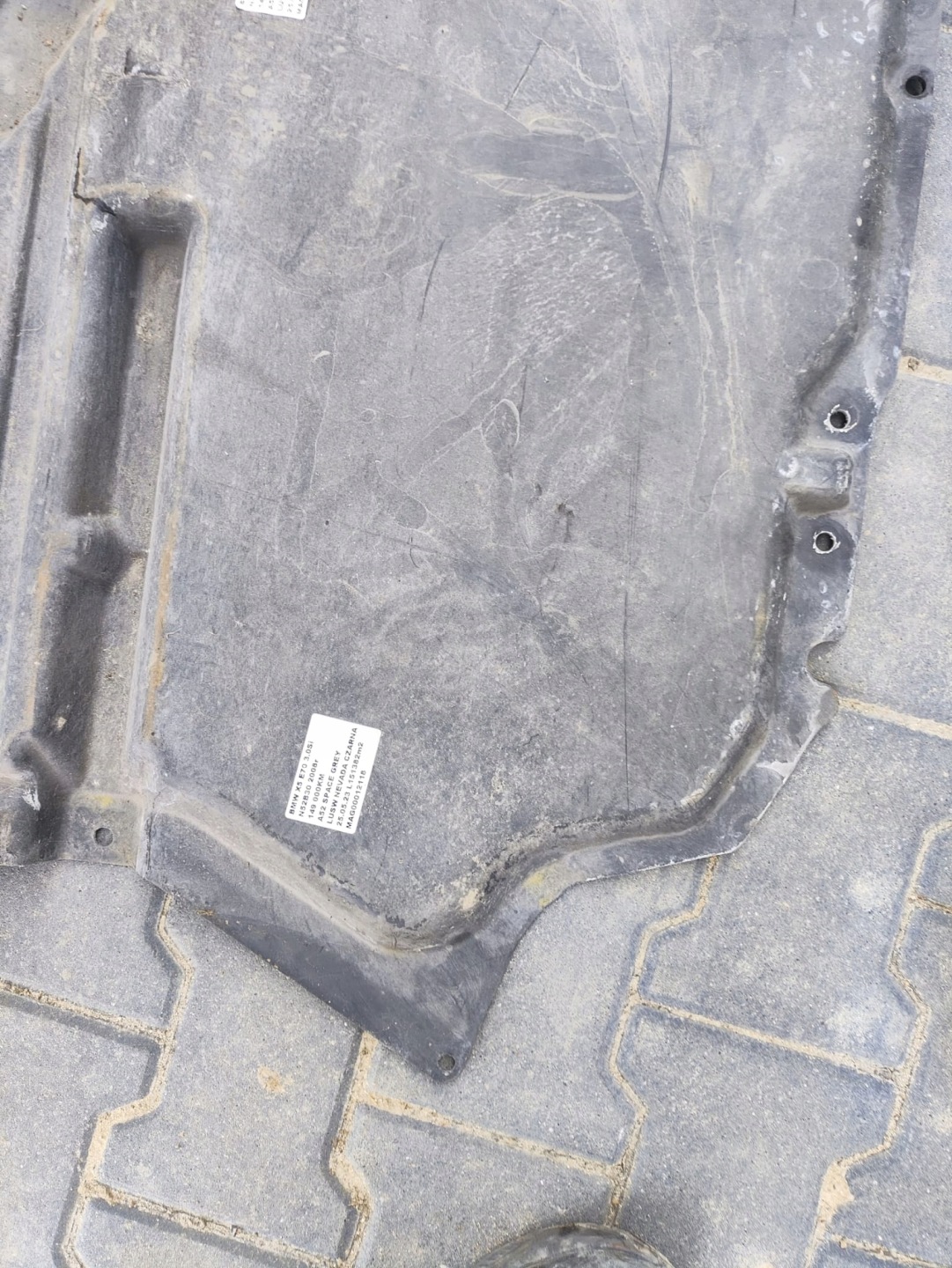 BMW X5 E70 X6 E71 Blende Abdeckung Unterfahrschutz Behälter 51757158405 7158405