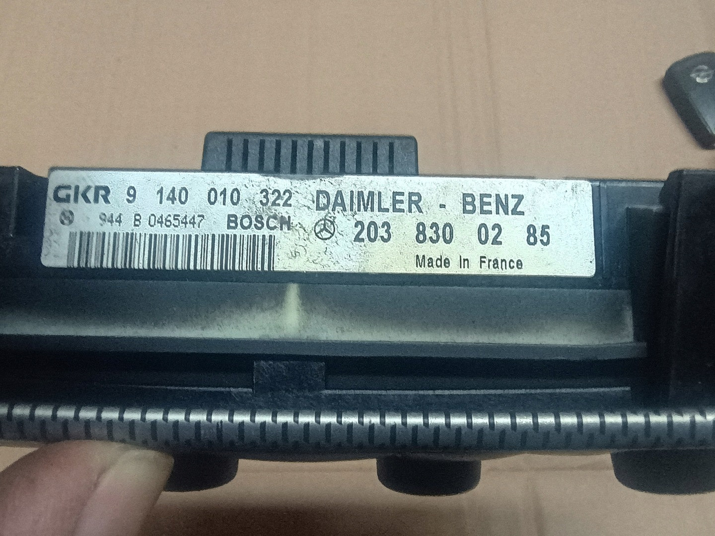 Unite commande clima 2038300285 Châssis MERCEDES W203