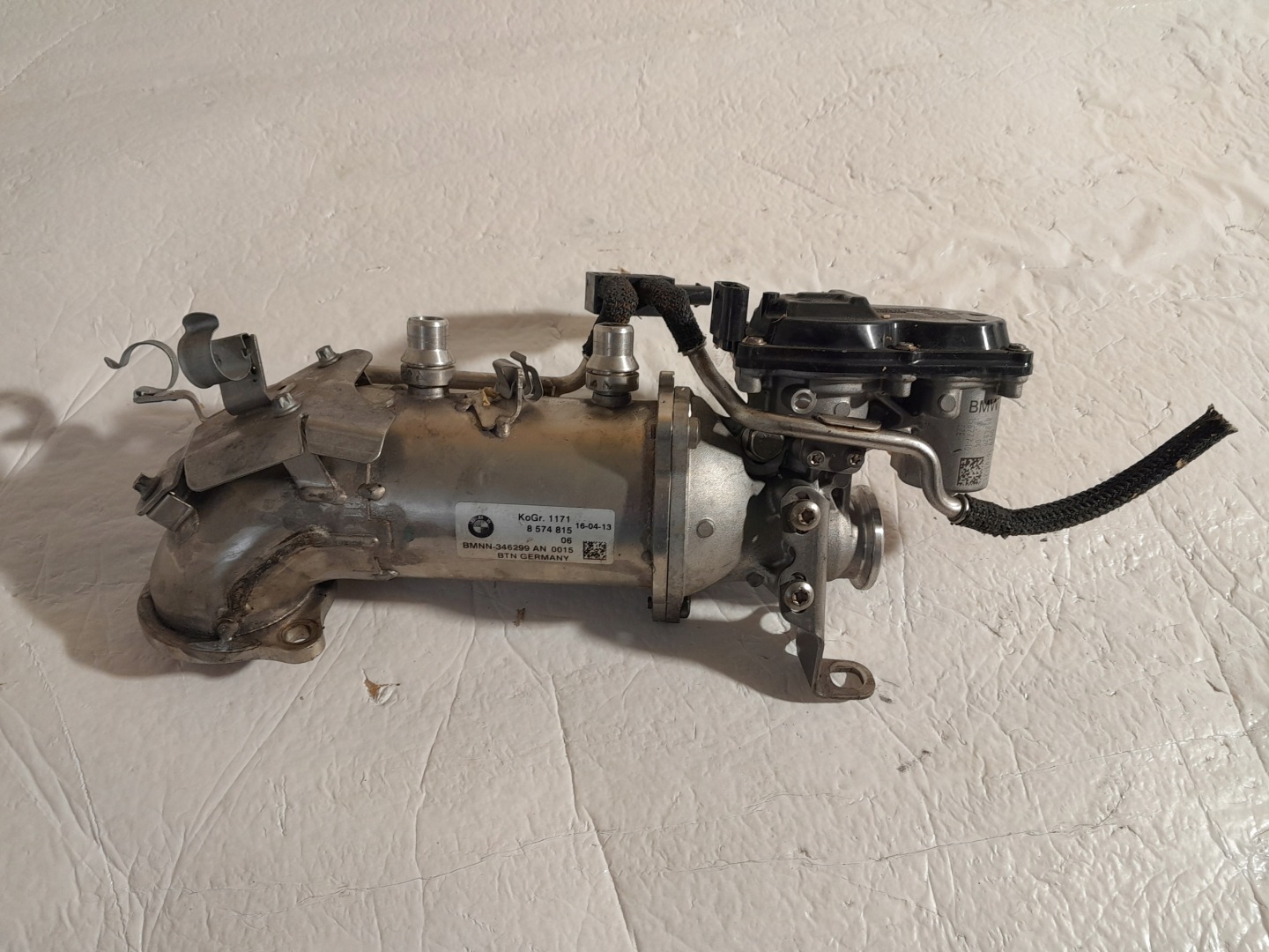 BMW 3.0D B57 Abgaskuehler AGR EGR 8574815 8574820
