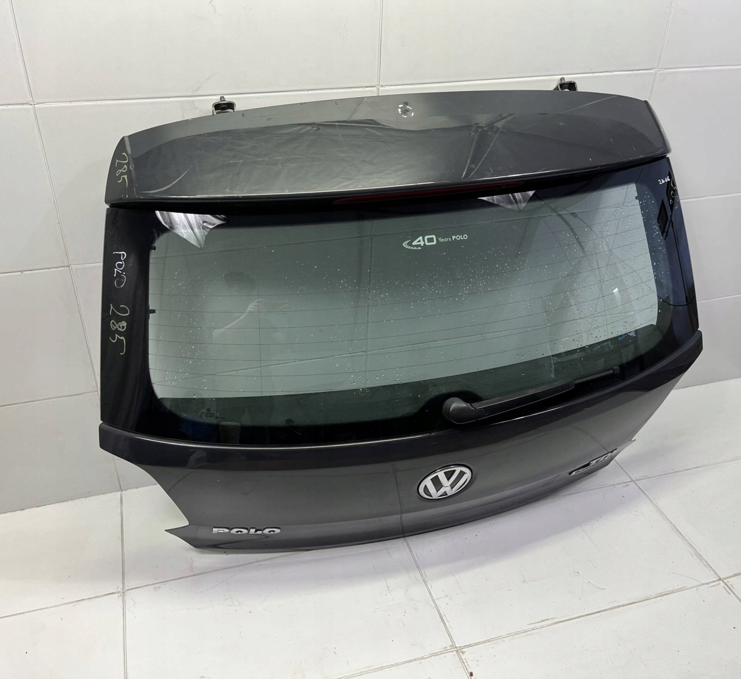 rear trunk door boot Volkswagen Polo 5 facelift 2018