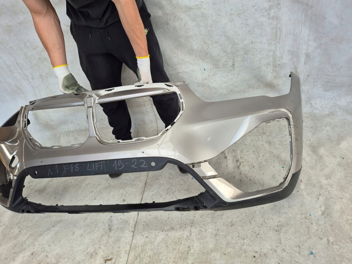 BMW X1 F48 LIFT 19- bumper front front PDC