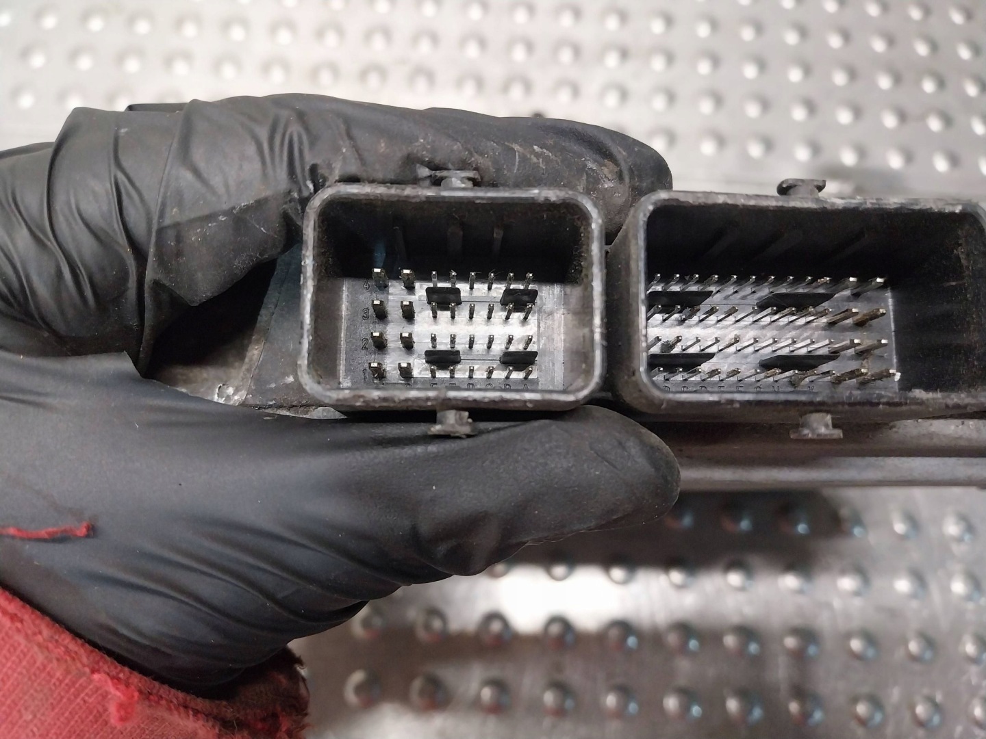 computer control unit of the engine 2N1A-12A650-AD FORD FUSION MK1 1.6D