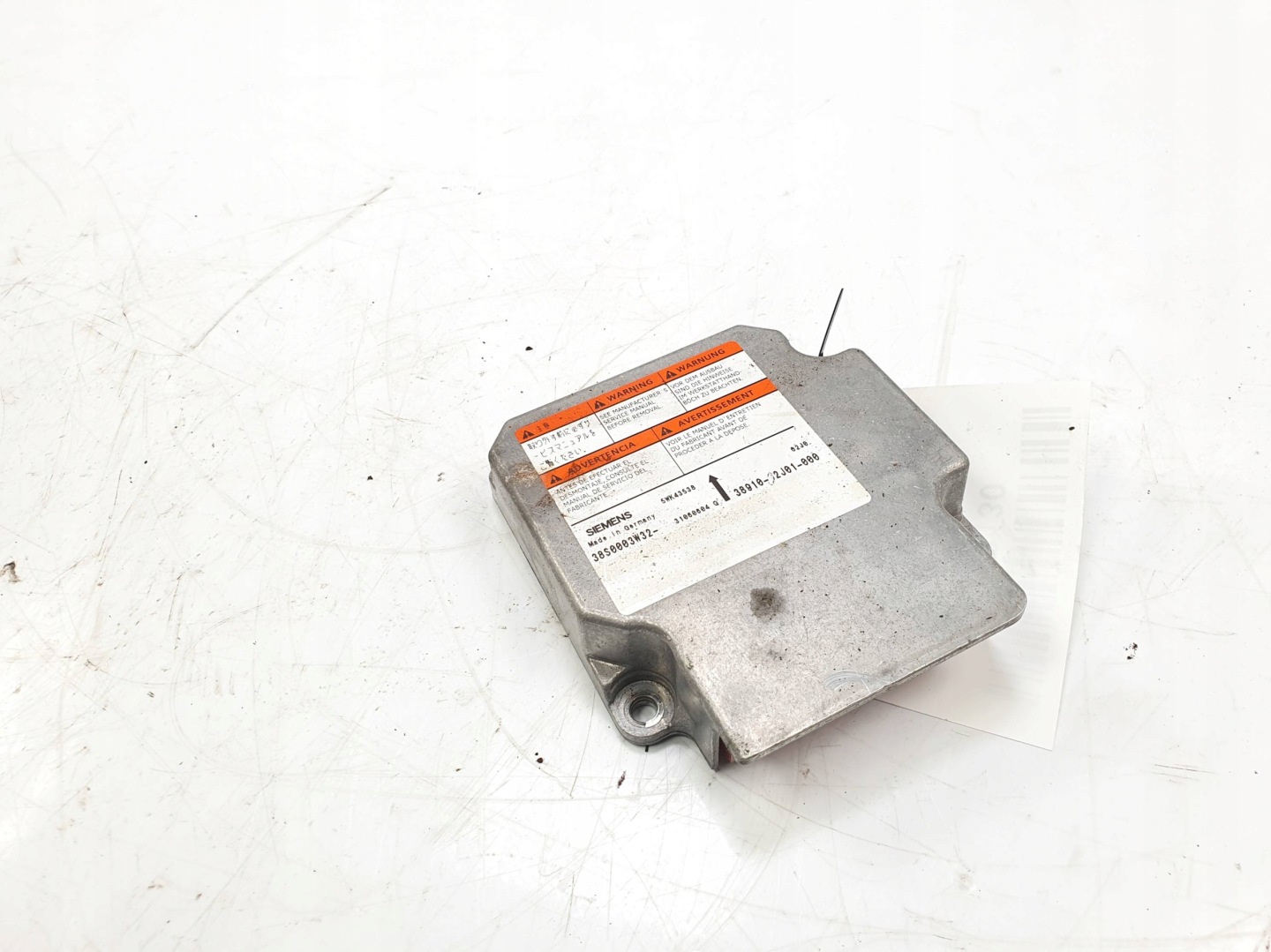 SENSOR airbag airbag 5WK43538 SUZUKI SWIFT MK6