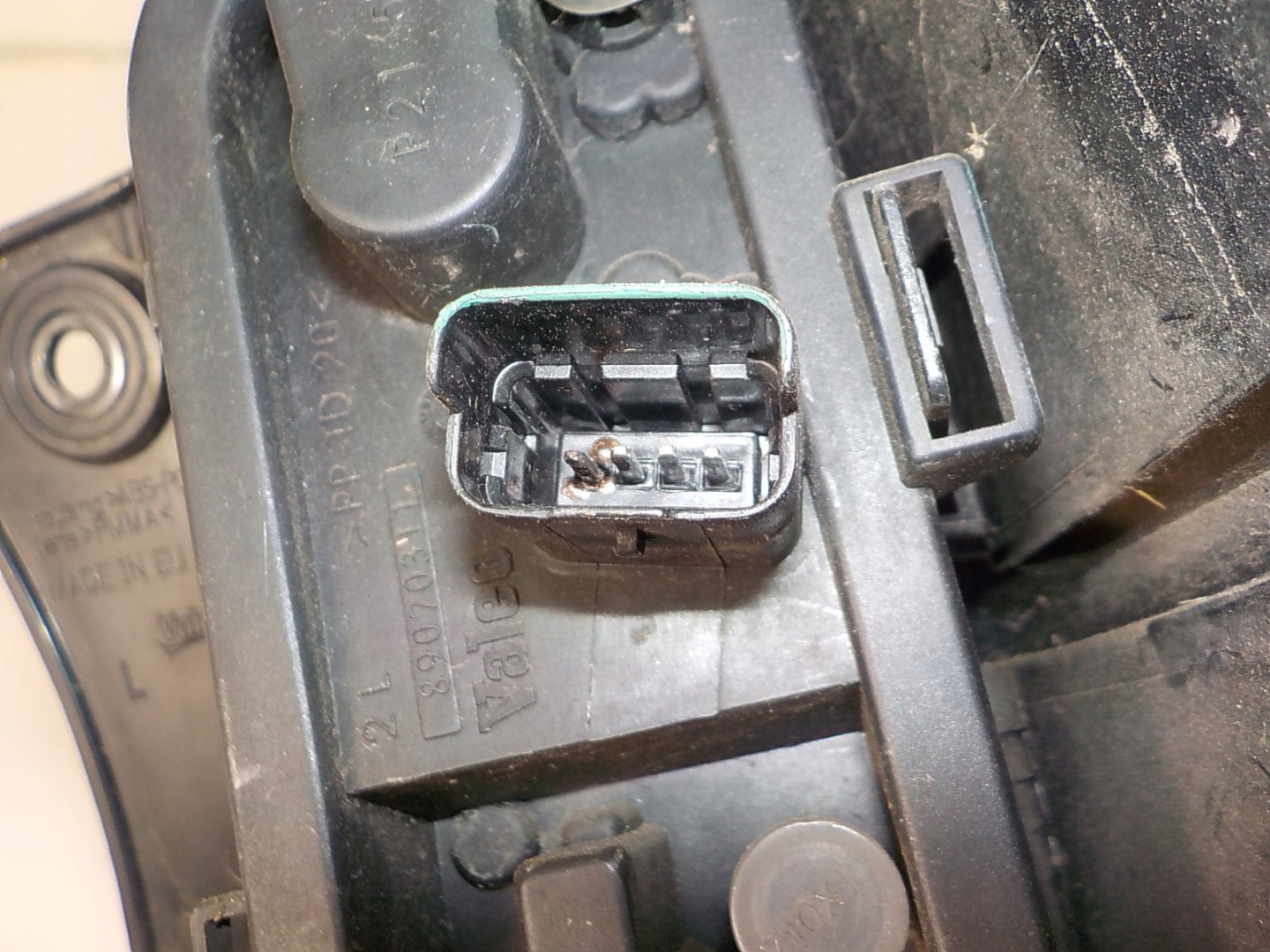 NISSAN QASHQAI J10 light left rear left rear part