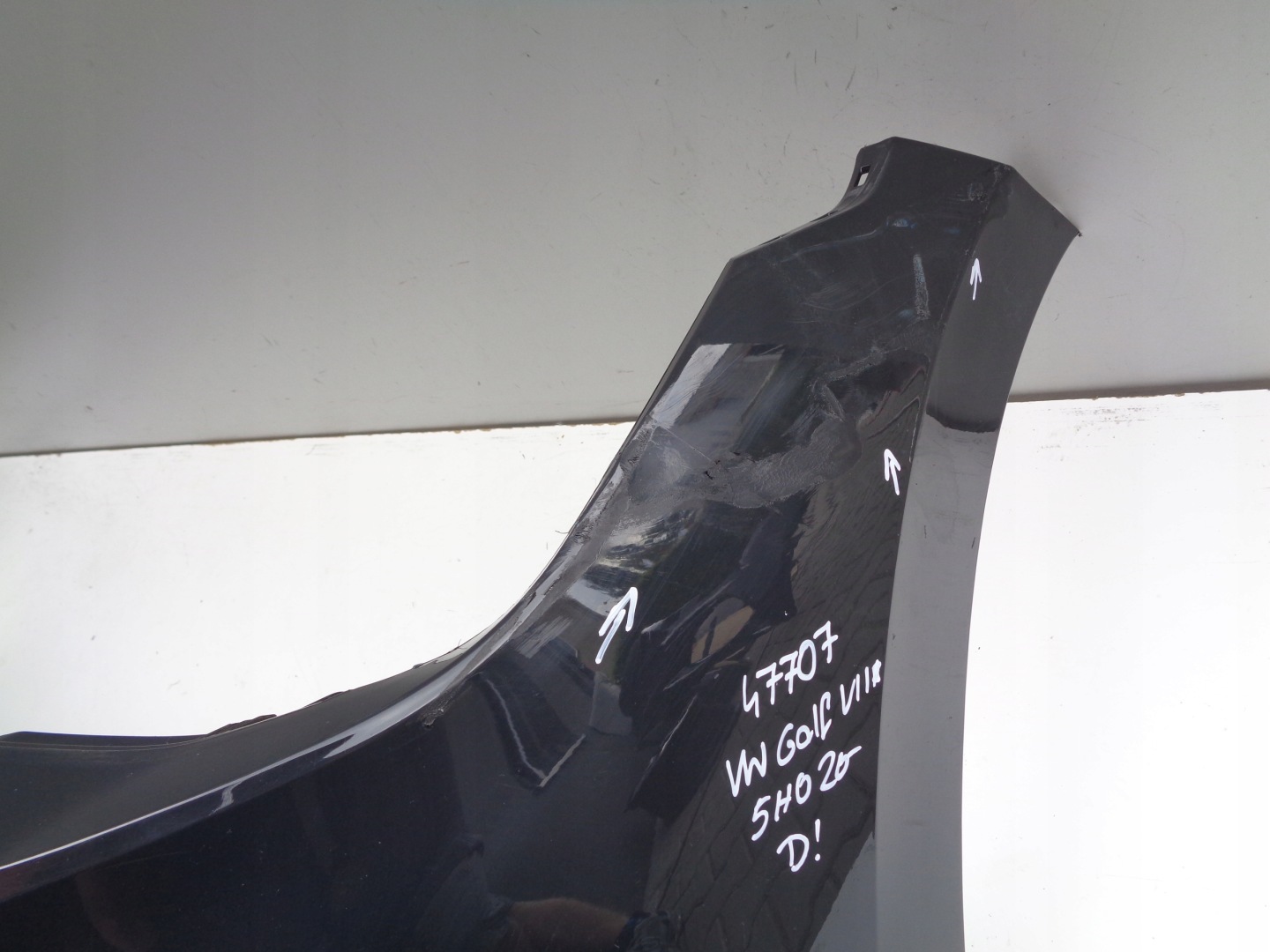 front bumper VW GOLF VIII 8 5H 5H0 20- NR 47707