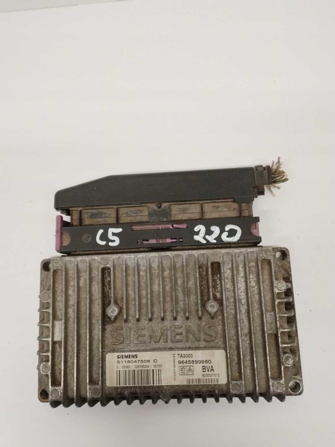 Computer Bedienteil DES MOTORS Citroen C5 9645899980