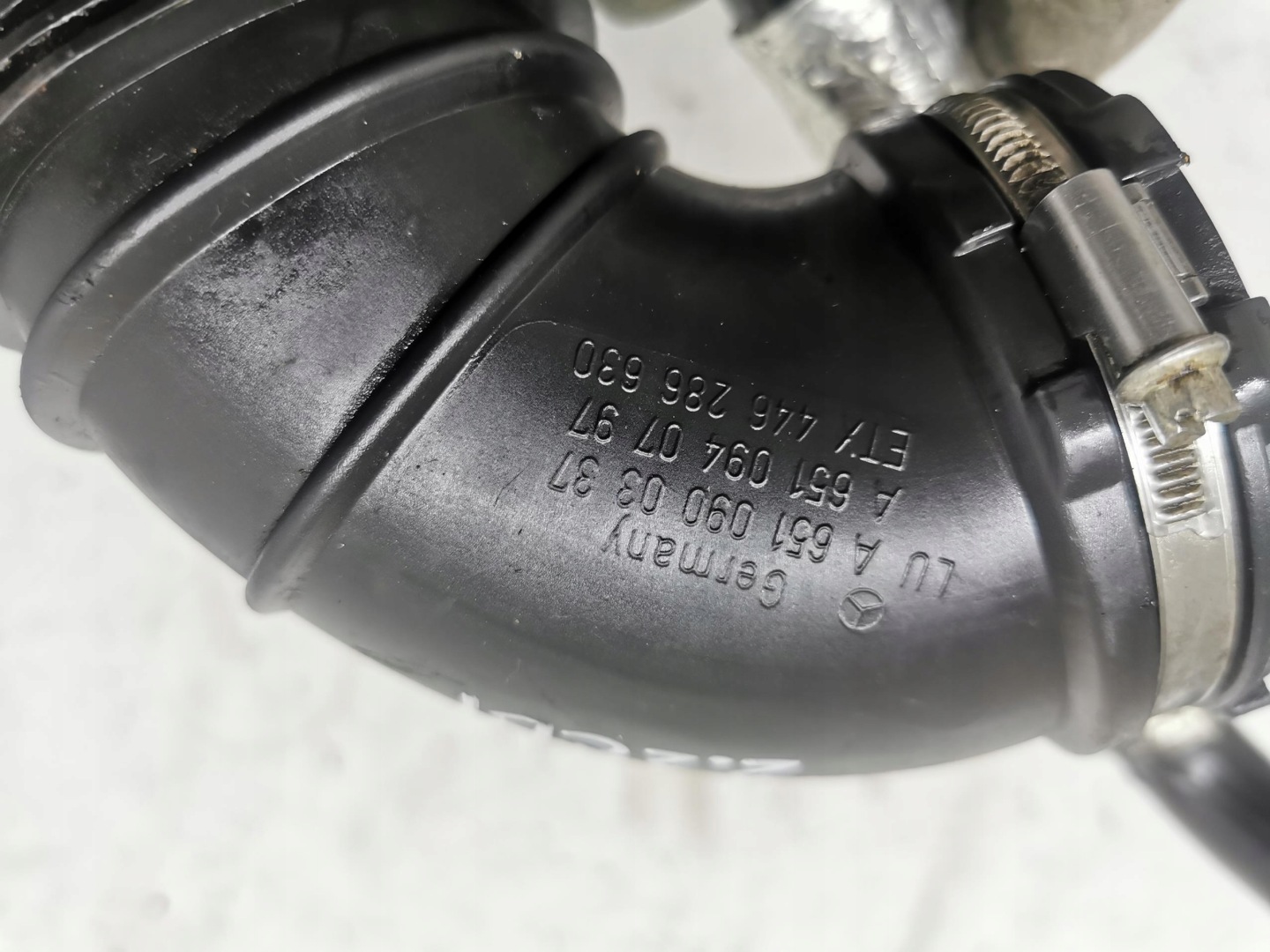 pipe air hose MERCEDES C-KLASA W204 2.2 CDI