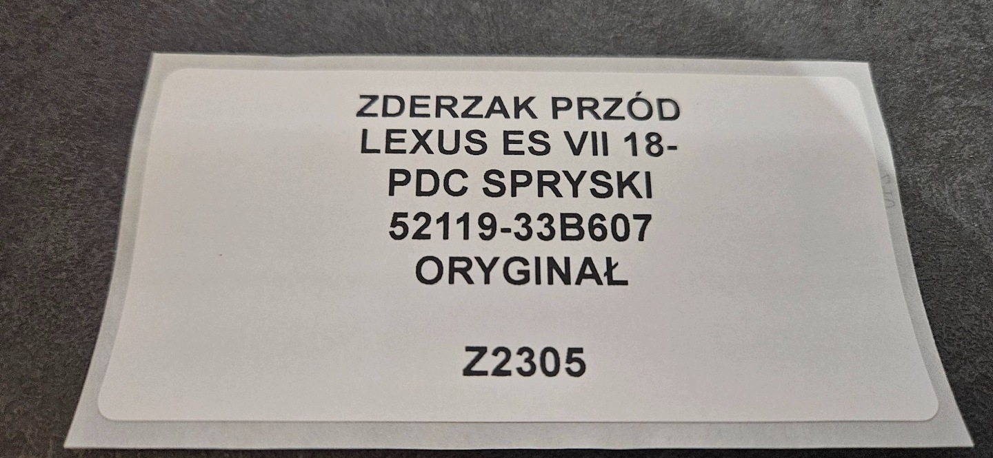 frontstoßstange vorne Lexus ES 300h (7th Gen) 5211933B607