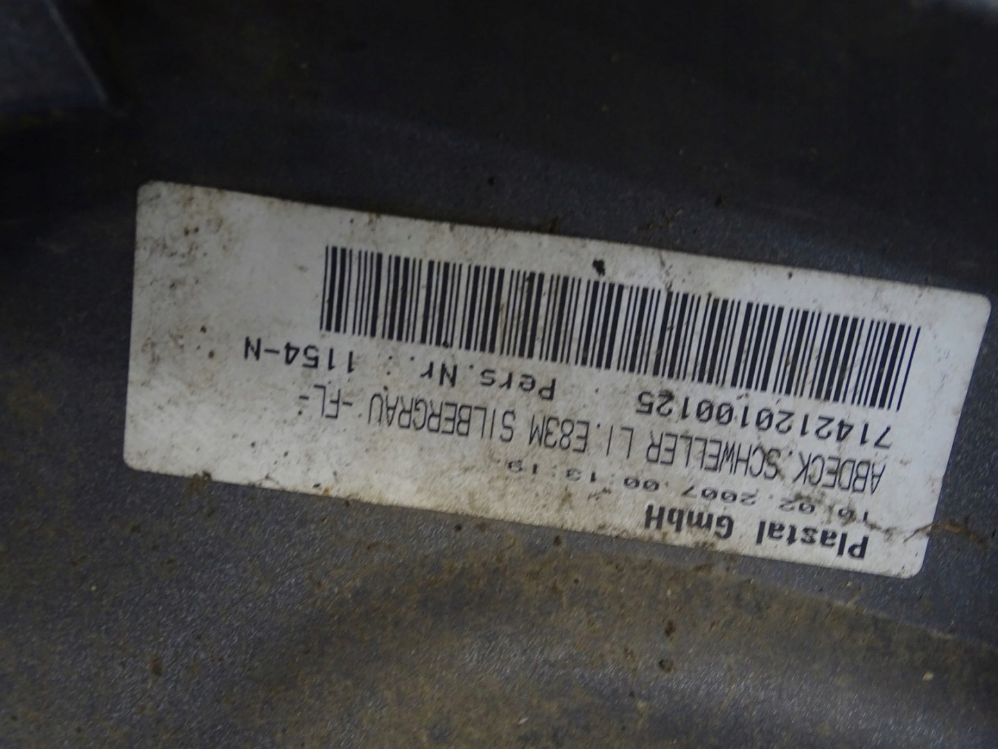 moulding threshold left cap m-packet BMW E83 X3 A08