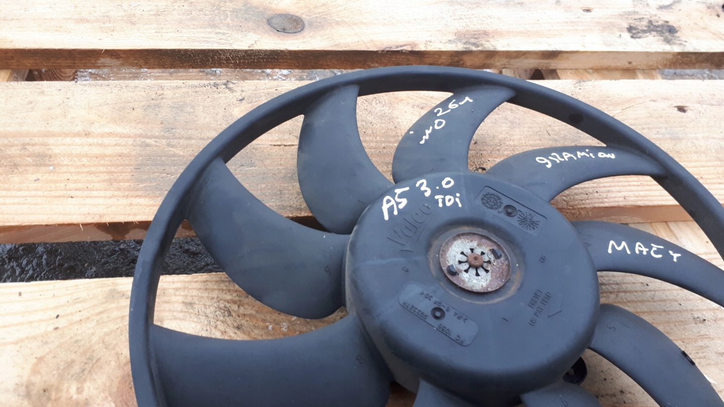 A5 8T radiator fan small 3.0 TDI