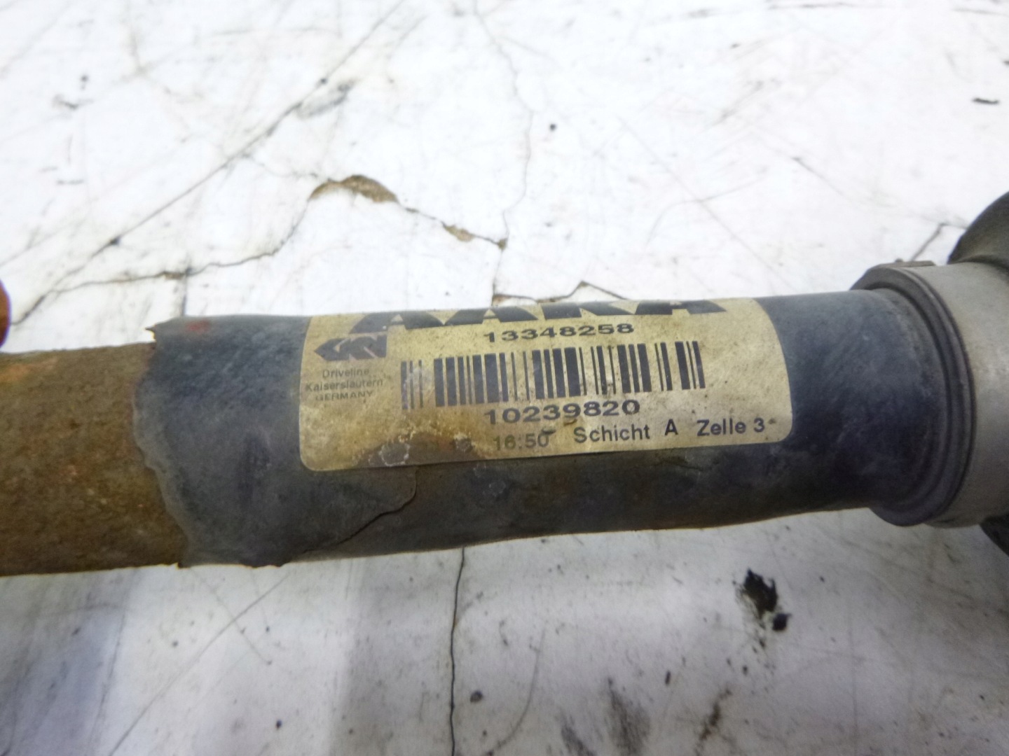semi-axis drive right front Opel Insignia A 2.0 CDTI 08-13 13348258 AAKA